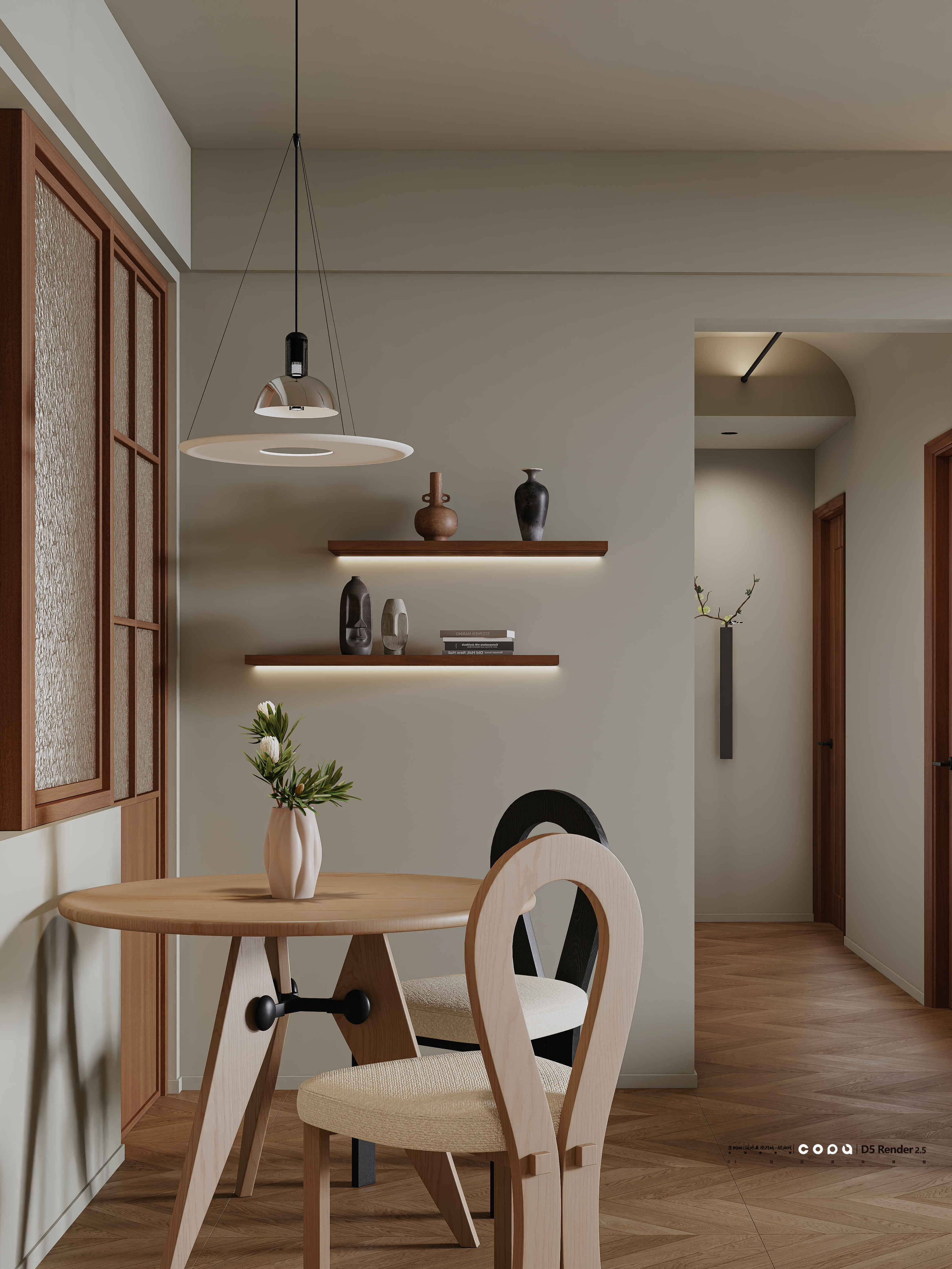 D5 渲染器奶油风视觉表现丨壹木空间,靠背视觉-18