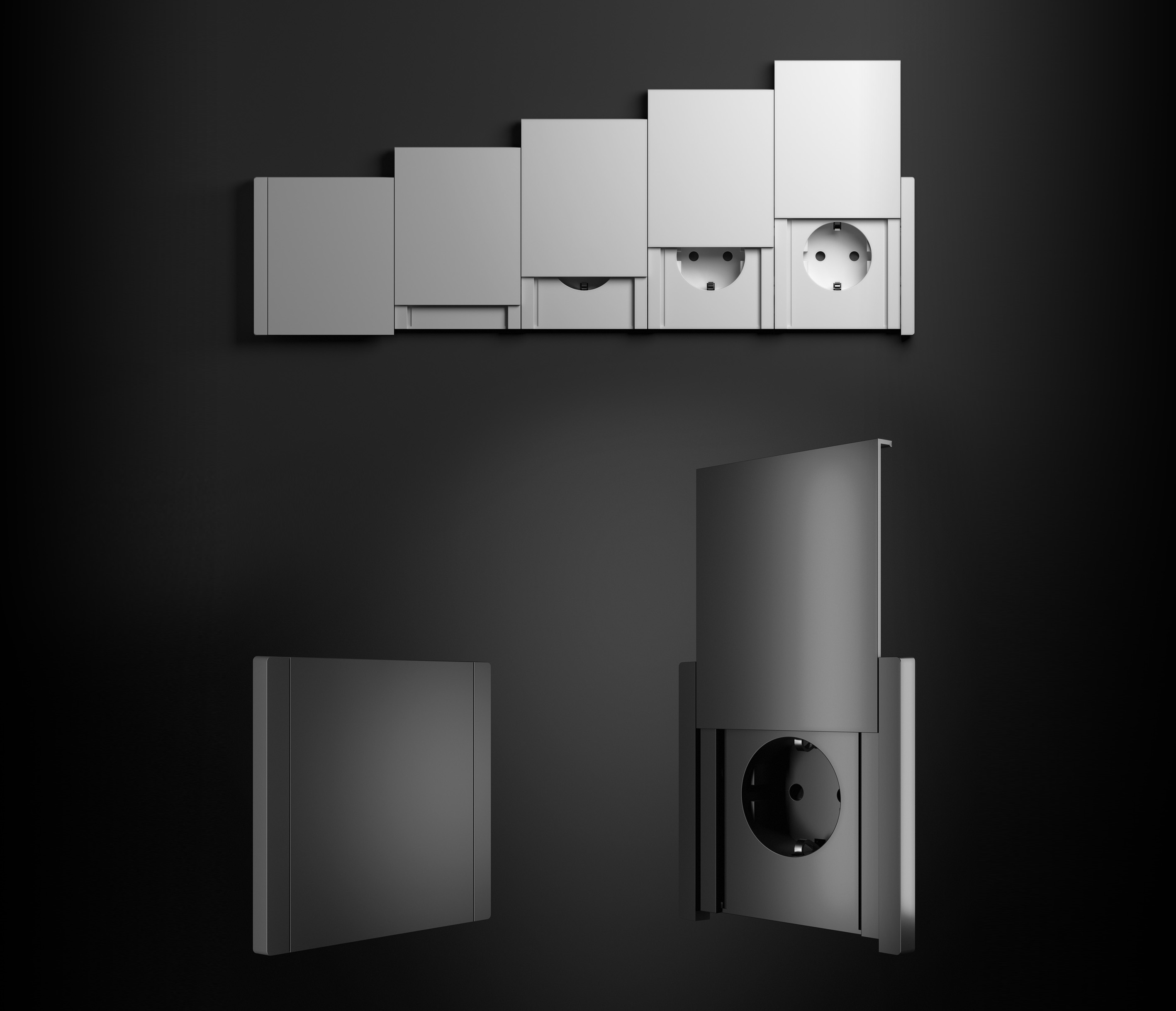 FORTE&PIANO创新无框插座和开关系列丨ARCHITIME design-42