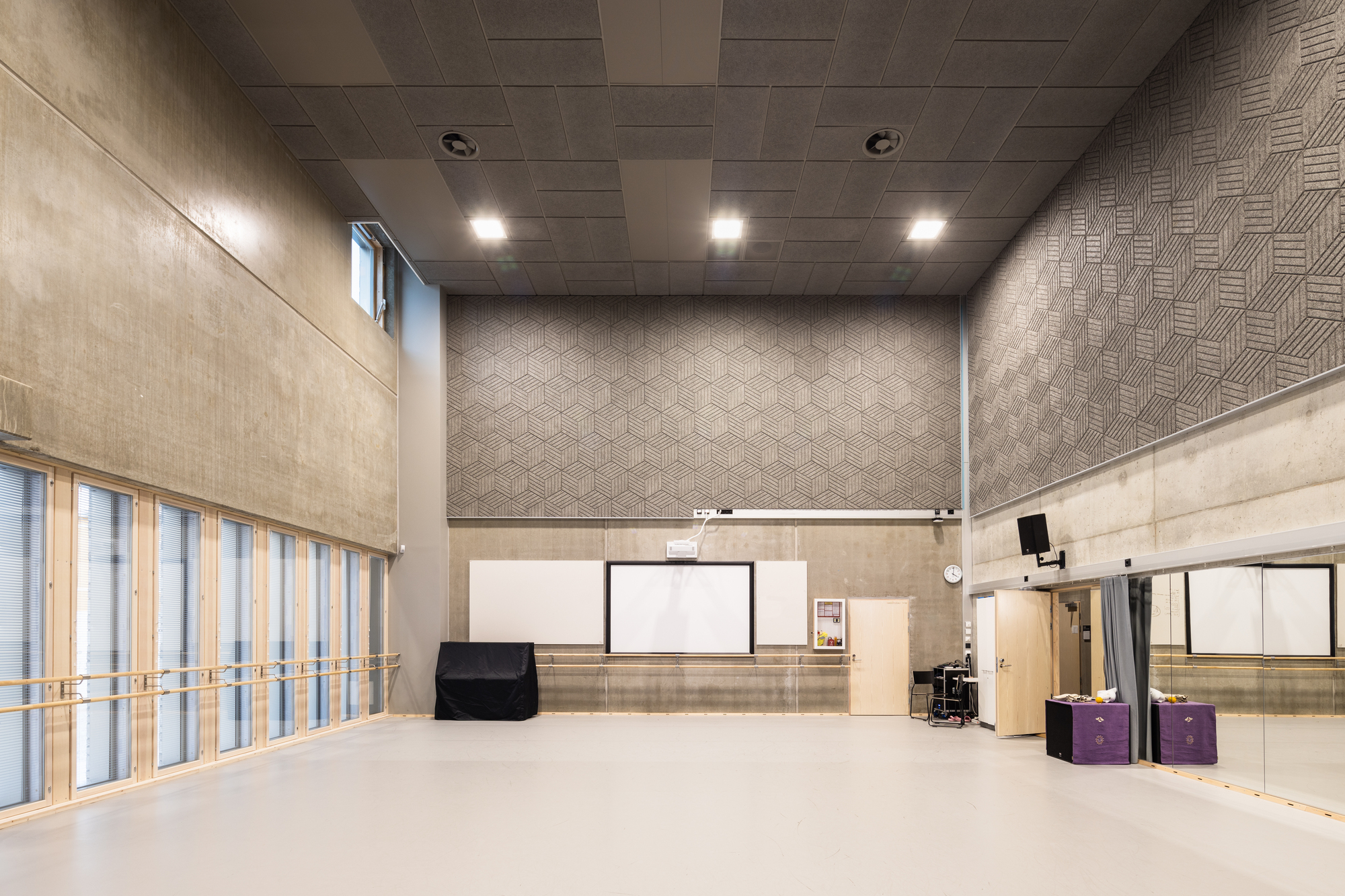 卢米特艺术高中丨芬兰库奥皮奥丨Lukkaroinen Architects-55