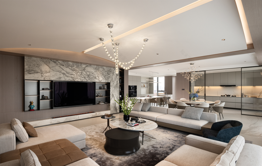 杭州 800㎡ 气质大平层居所丨中国杭州丨张泉-13