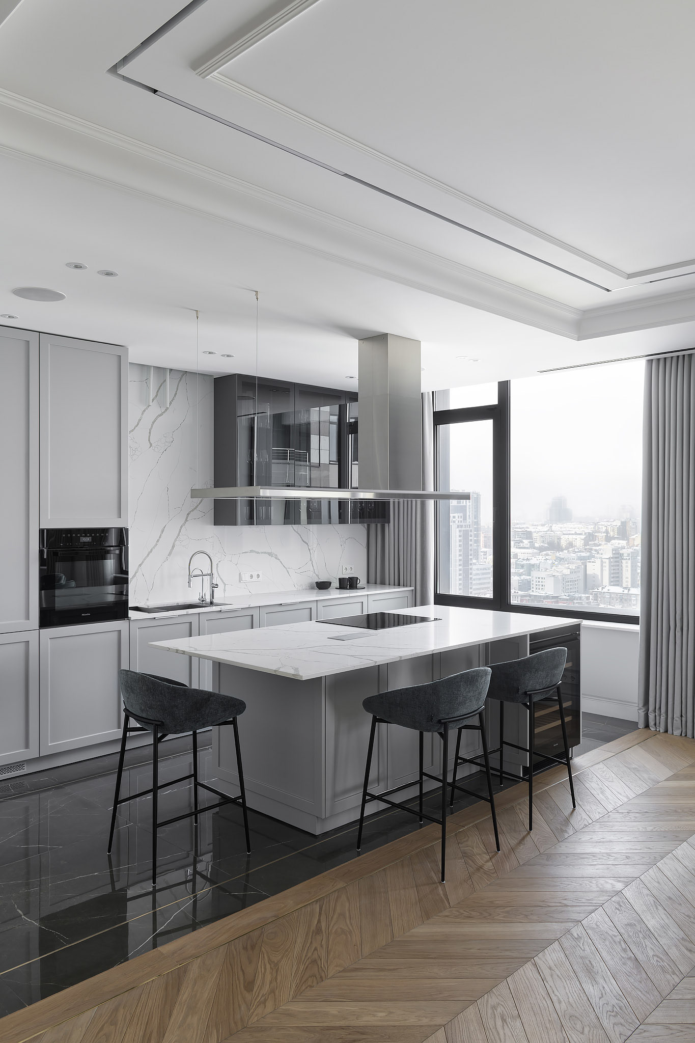 TETRIS·Grey Emerald 公寓丨乌克兰基辅丨S+O architects-13