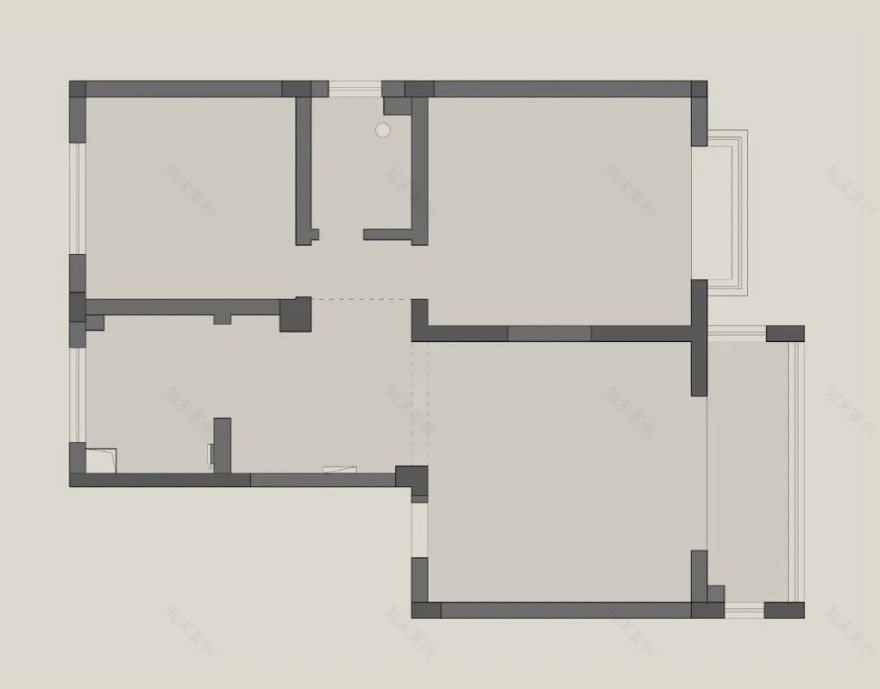 新作 · Mewtopia:66m² 人与猫的共享空间丨未止工作室-7