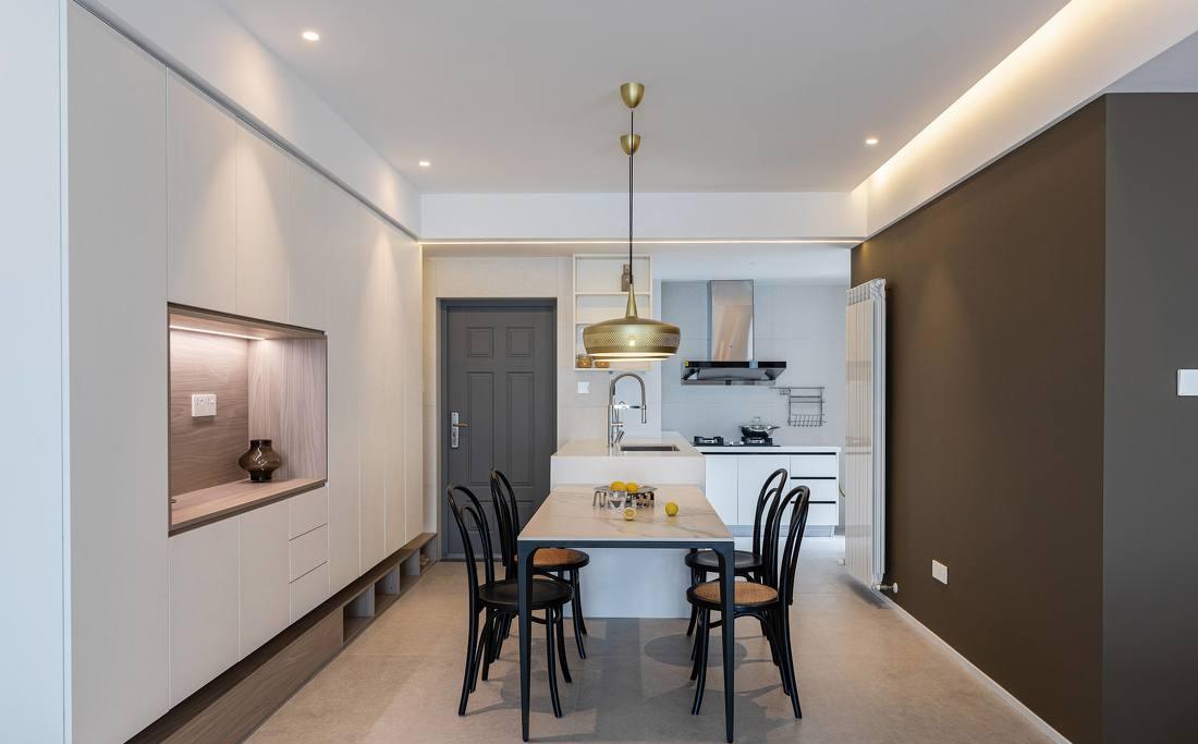 89㎡小三居现代简约设计-26