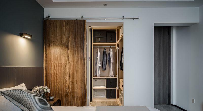 上海129㎡舒适台式风家居，三代同堂的简洁收纳设计-26