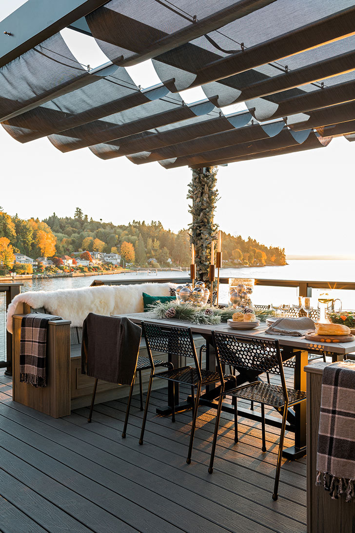 现代雪景水岸宅邸-26