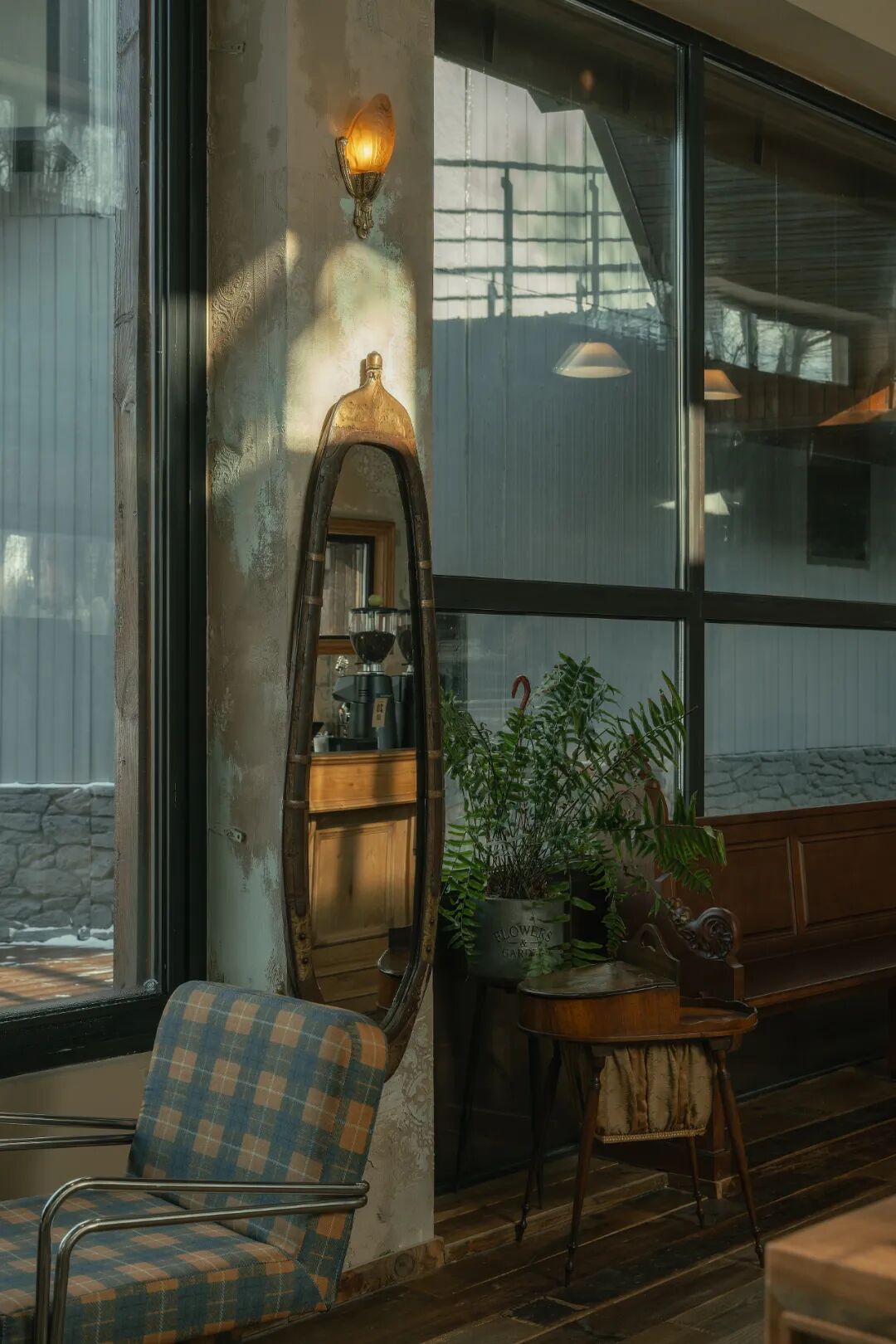 黑松果coffee& pizza丨中国长春丨杨光空间设计工作室-38