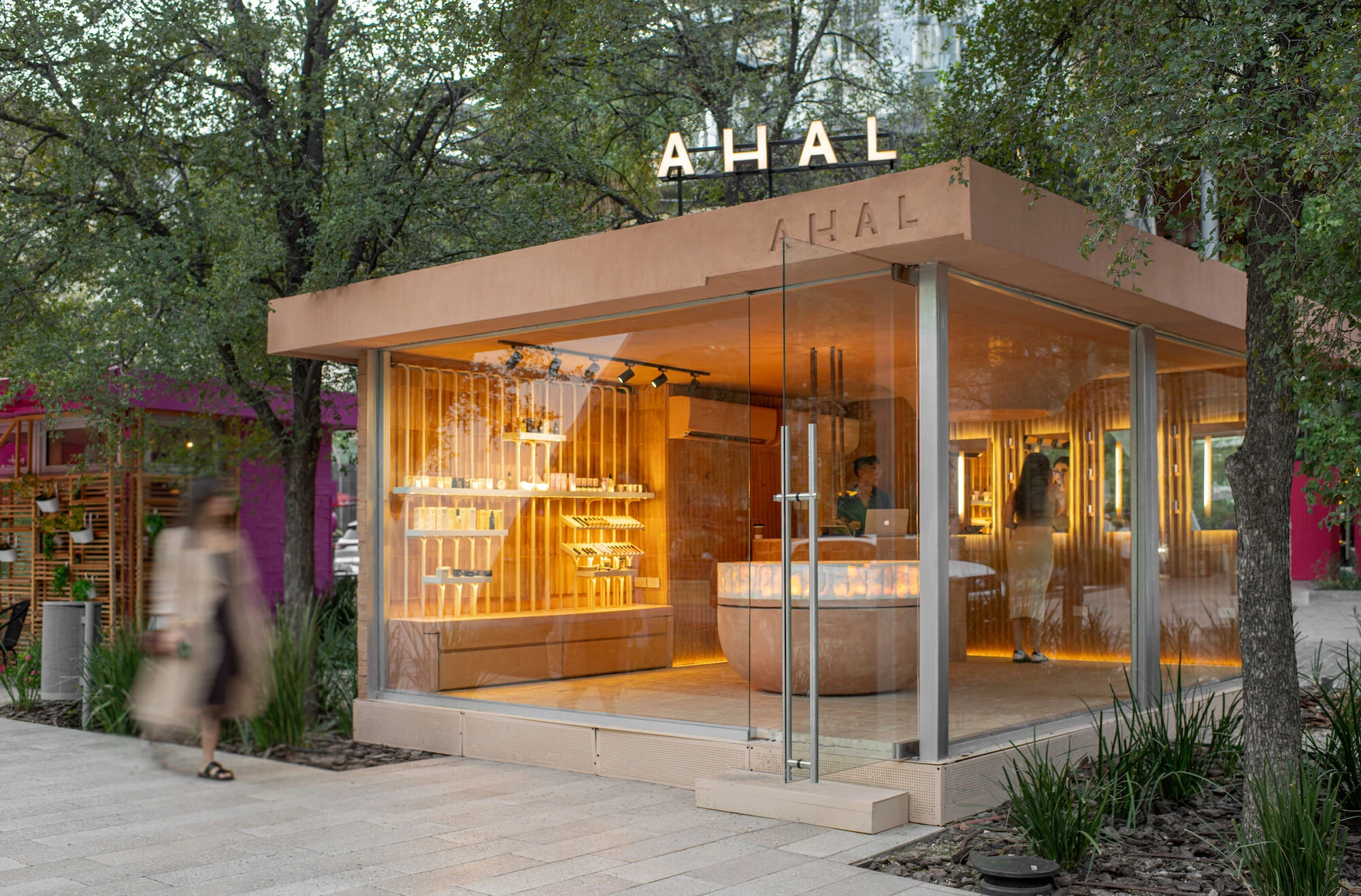 Tienda AHAL arboleda 化妆品店丨墨西哥丨RAG Arquitectos-29