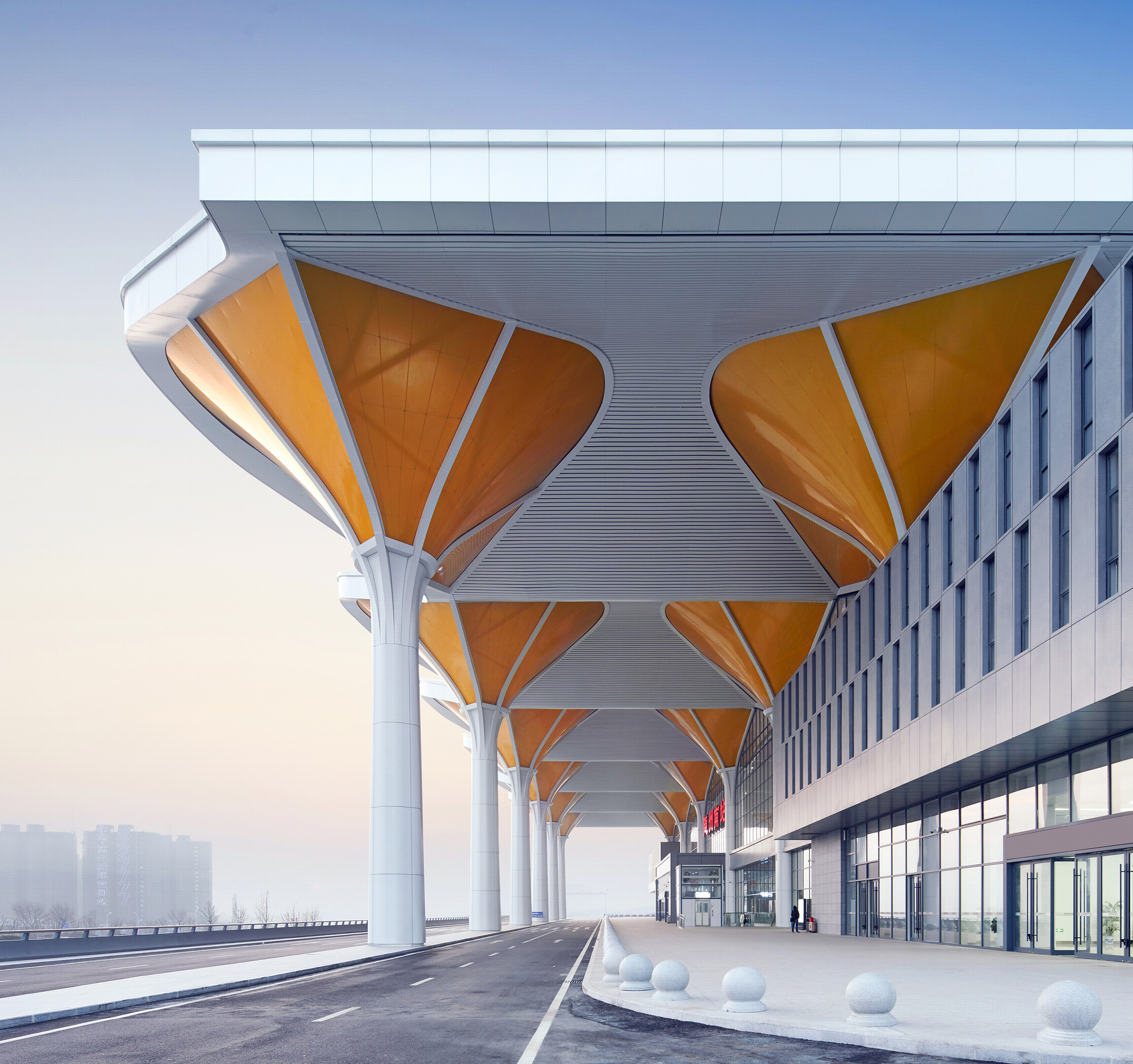 汉十高铁随州南站丨中国随州丨中南建筑设计院-29