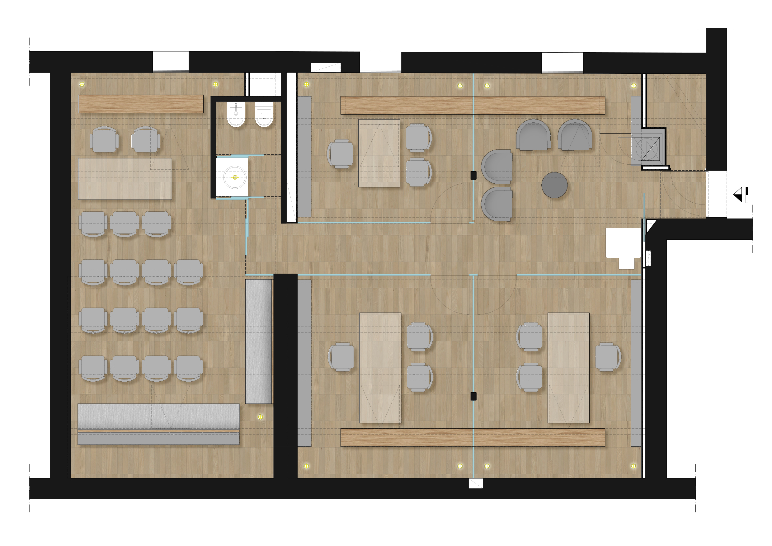萨萨里历史中心阁楼办公室设计丨意大利萨萨里-31