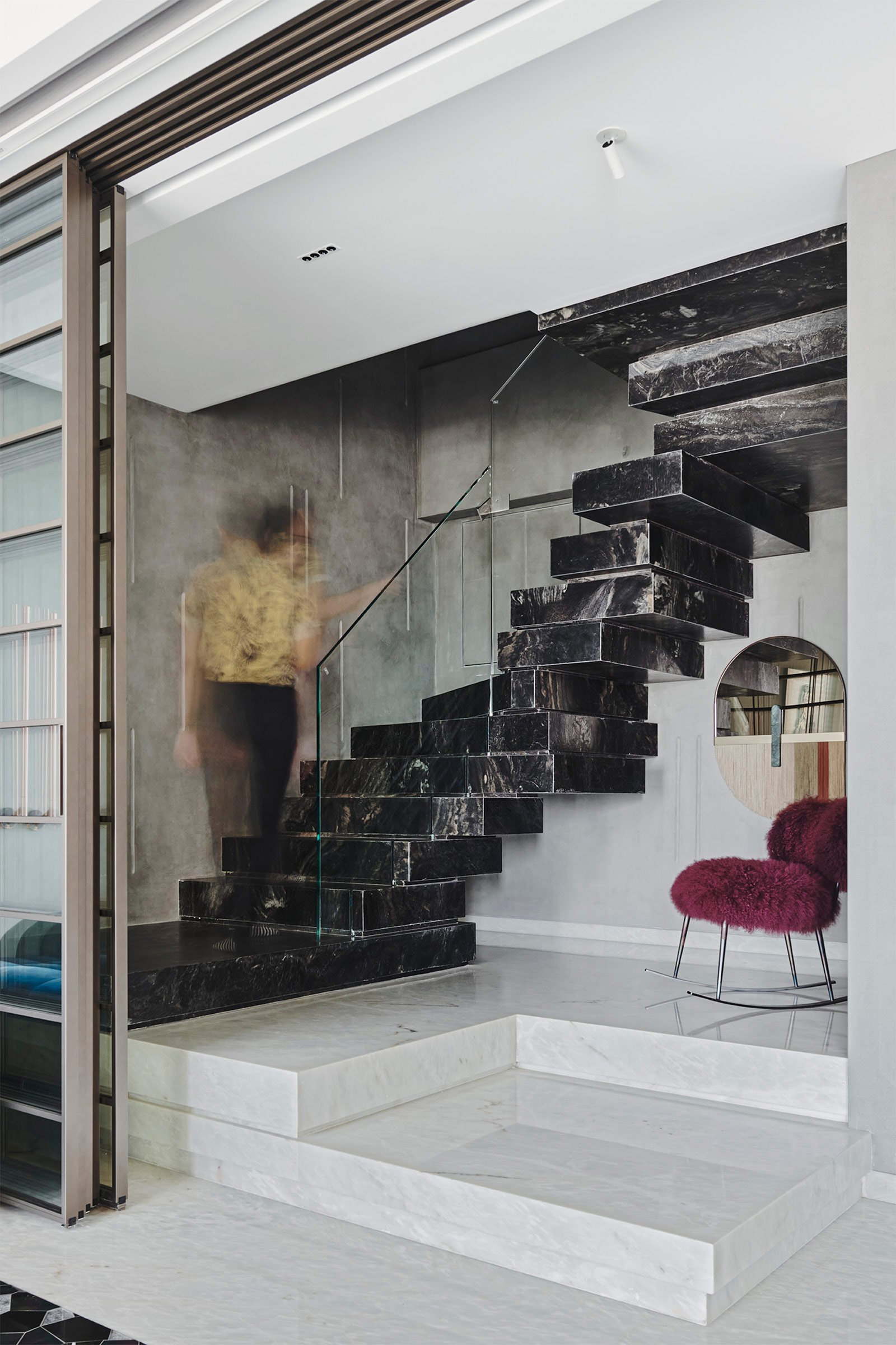 孟买不拘一格的复式住宅丨印度丨Hiral Jobalia Studio-5