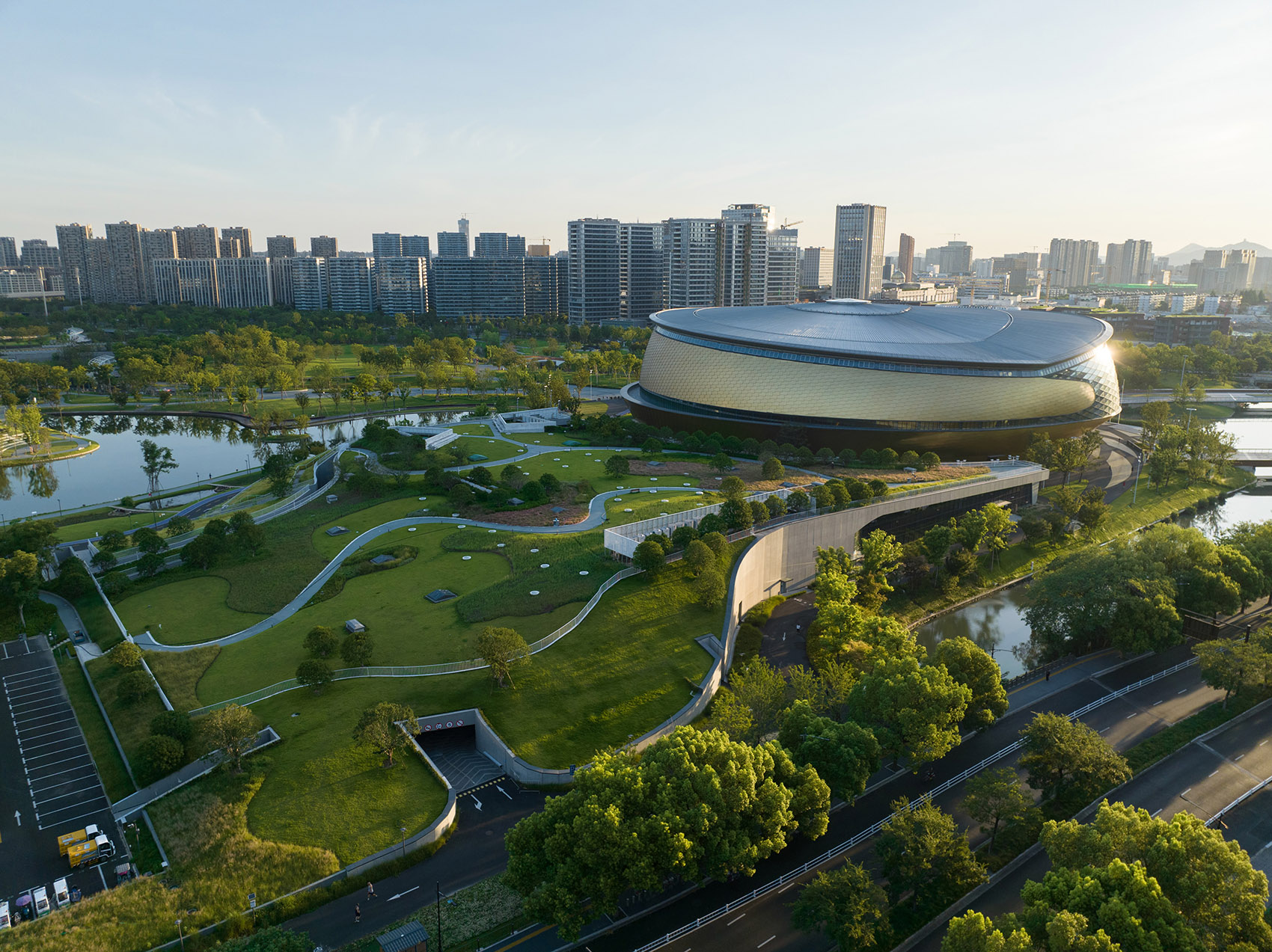 杭州亚运公园主体育馆丨中国杭州丨ArchiTectonics-3