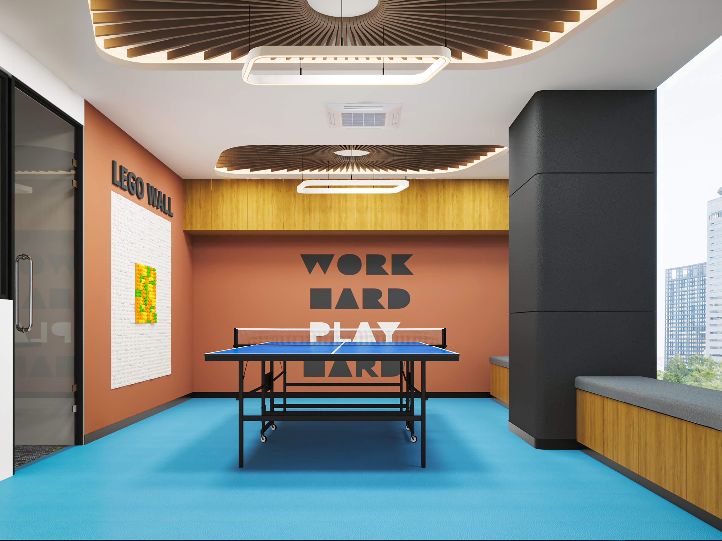 House of Shipping现代办公室室内设计与可视化-23