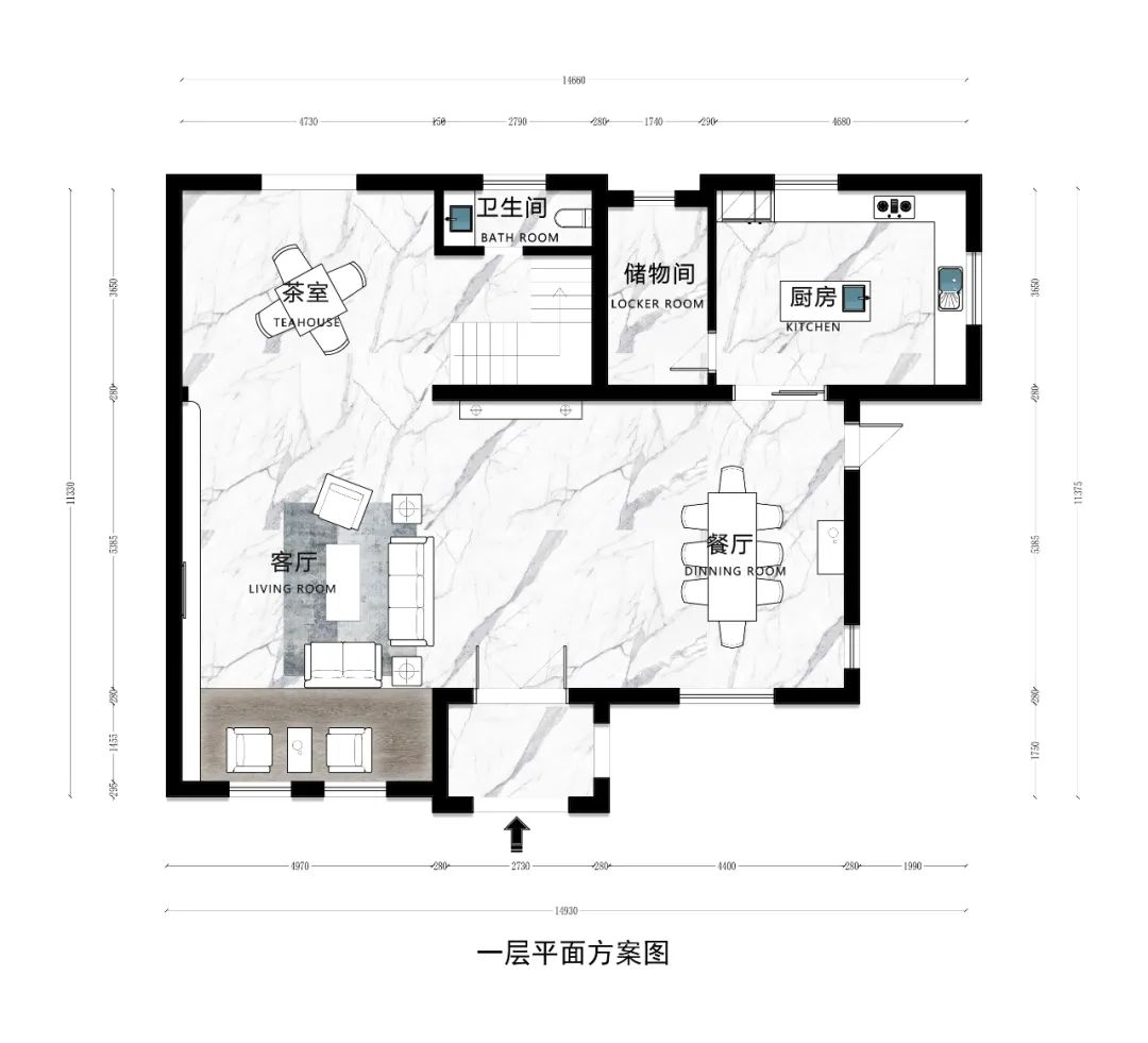 《橙熹设计》 | 宁波 280m²自然简约别墅,打造温馨诗意的春秋家园-13