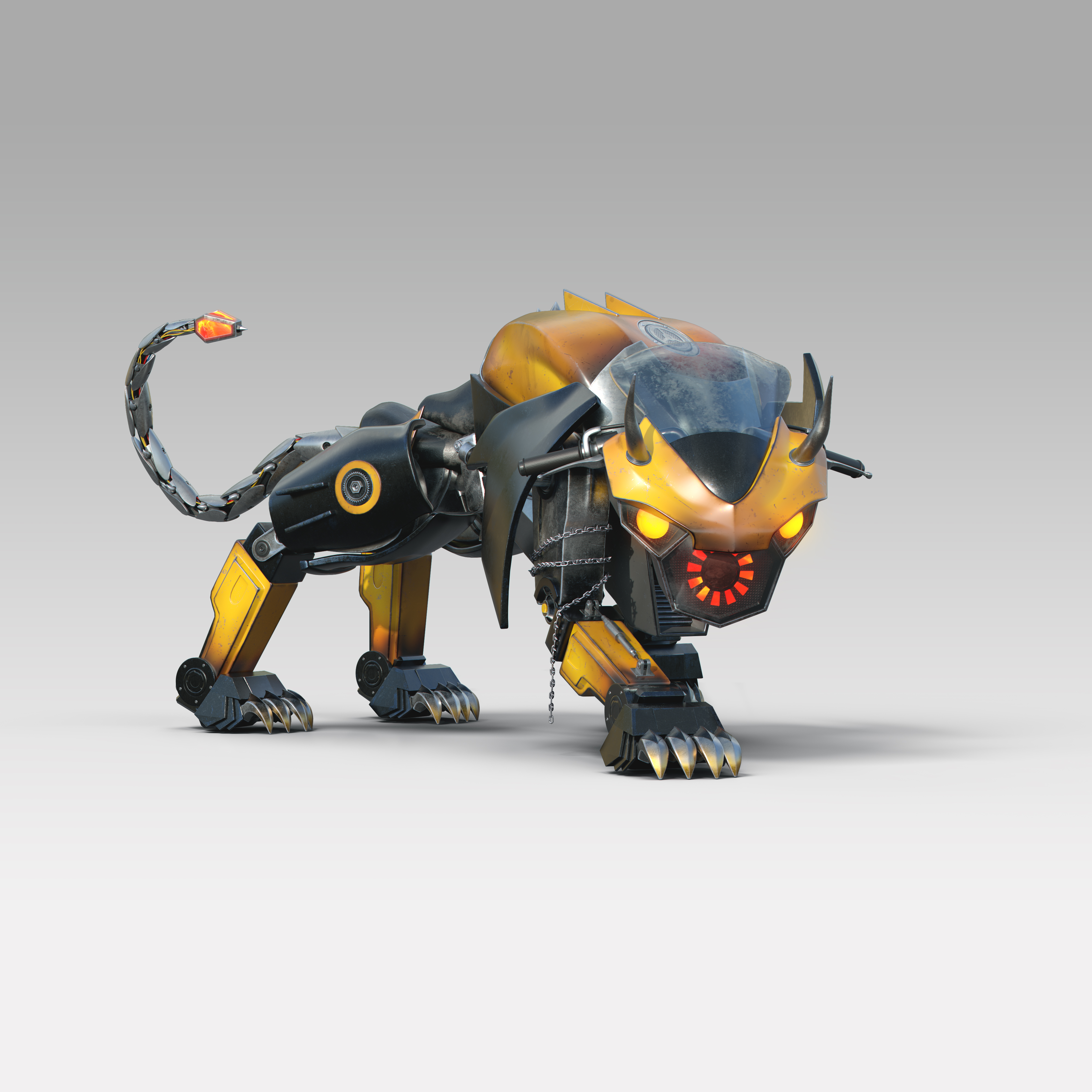 摩托机器人黑豹丨Alex Golden,Anastasia Potapova-3