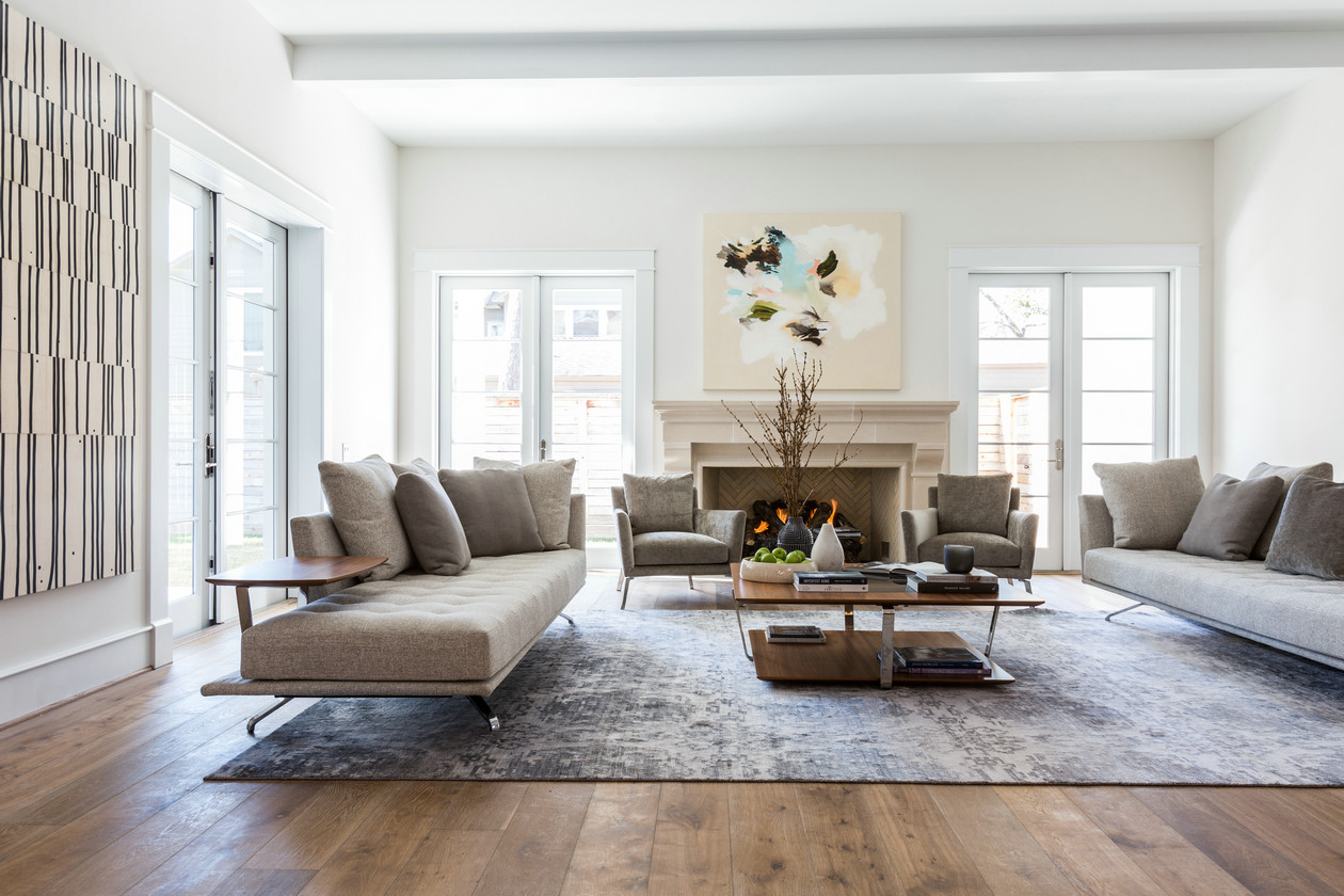 休斯敦现代混搭住宅  Contour室内设计-1