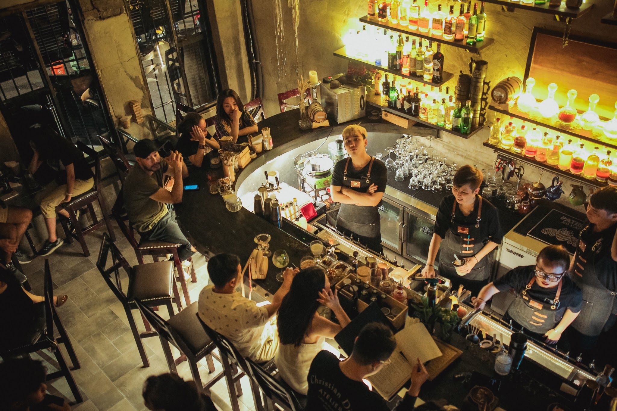 The Iron Bank(“铁银行”酒吧)丨越南胡志明市丨Ken Design-44