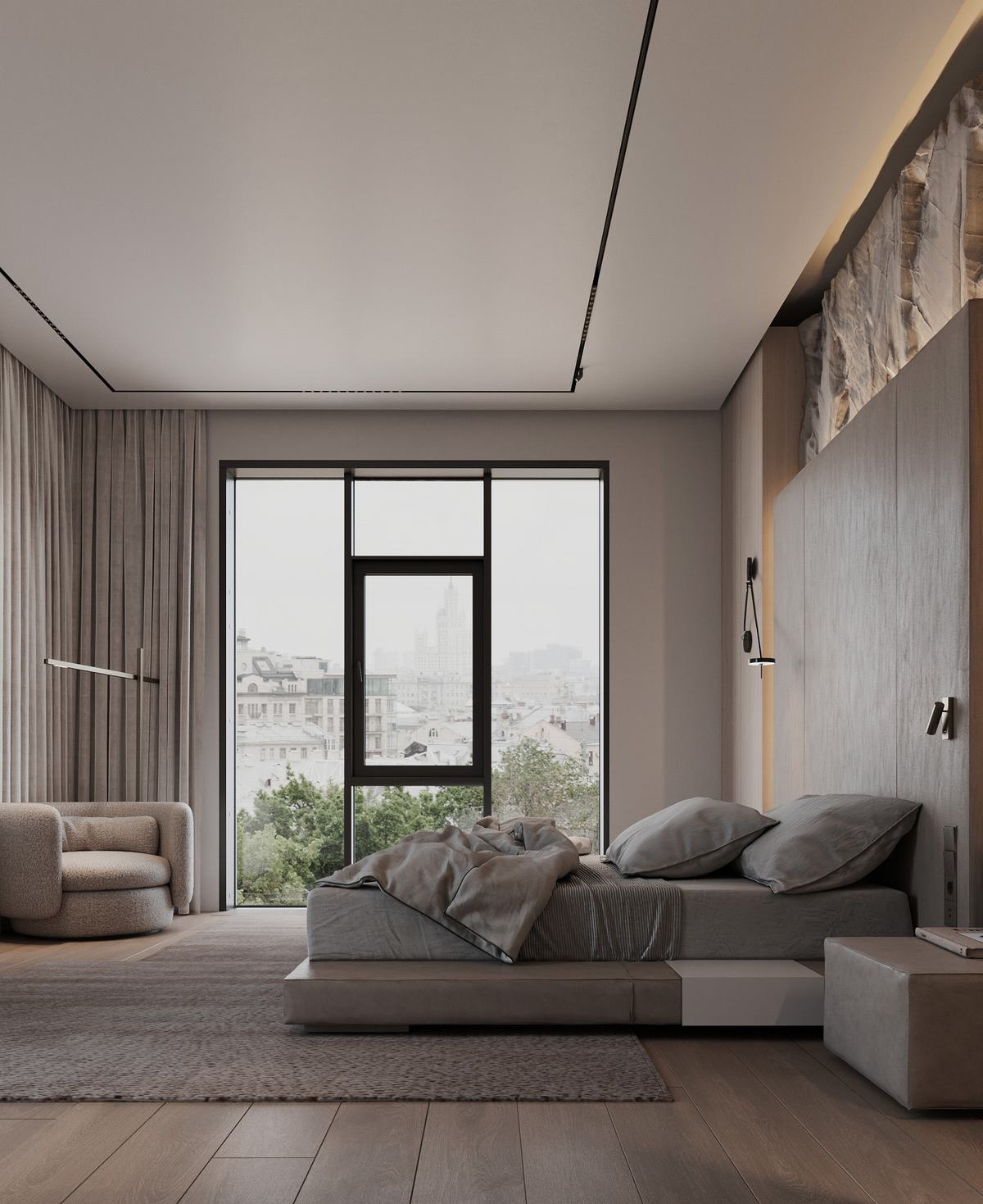 简洁纯粹的挑空别墅丨乌克兰基辅丨ArtPartner Architects-14