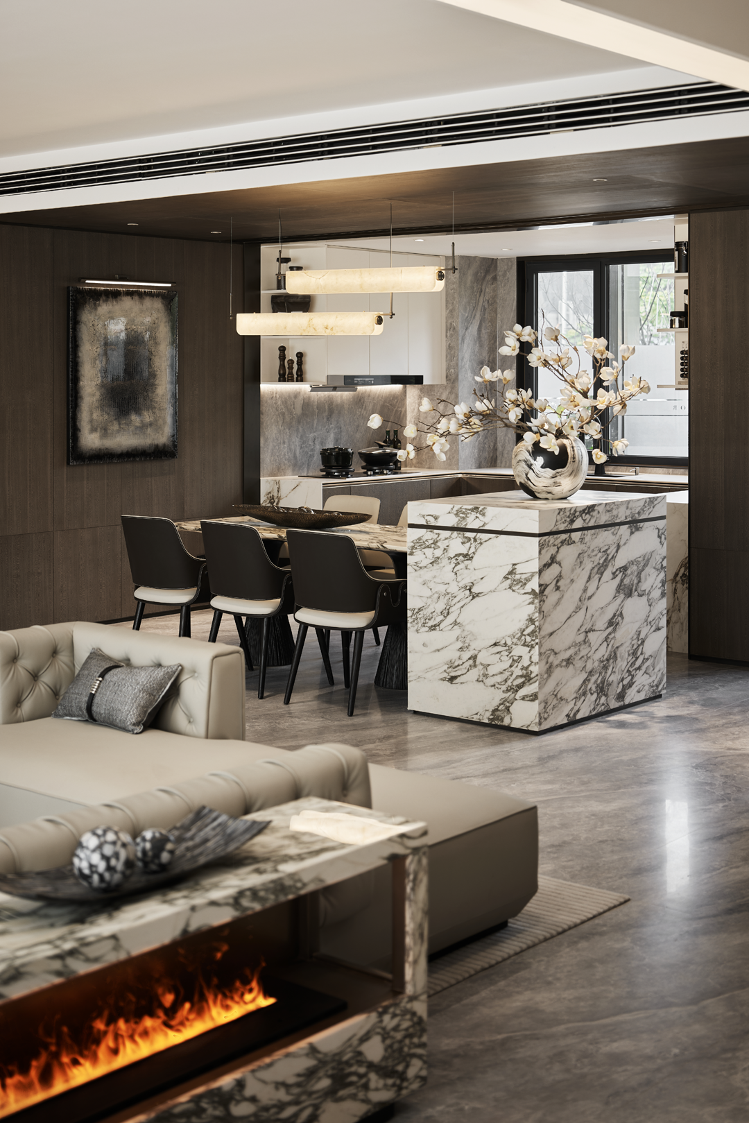 龙湖·西安砚熙台195户型样板间丨中国西安丨上海筑详建筑装饰设计有限公司-32