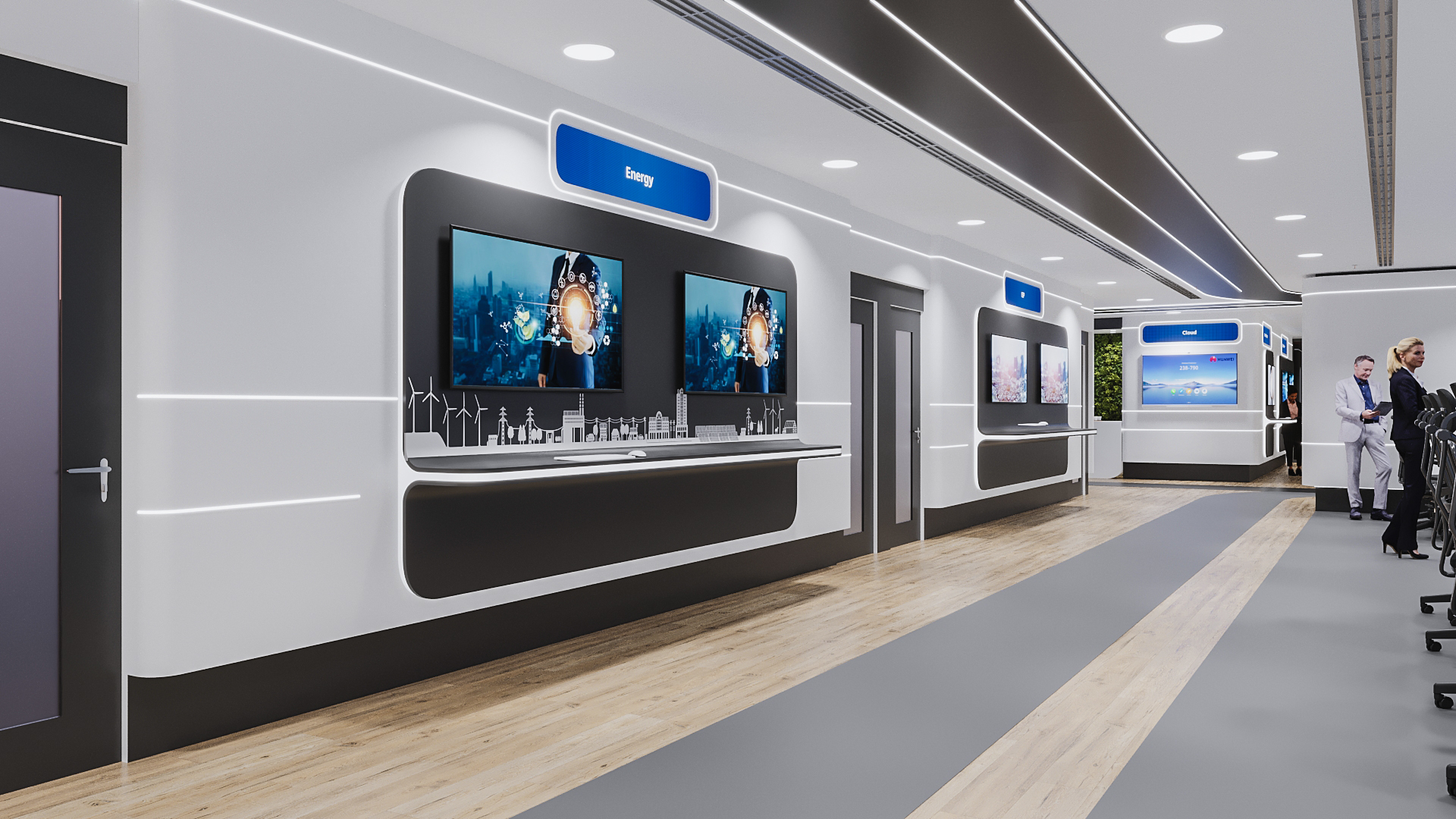 Projeto Show room Huawei-5