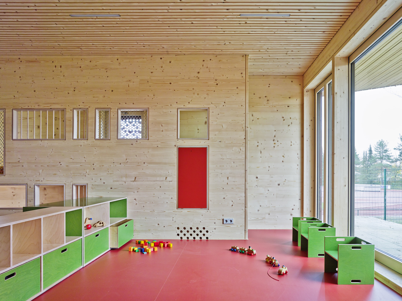 德国吉尔金市幼儿园，互动式空间设计助力儿童成长-50