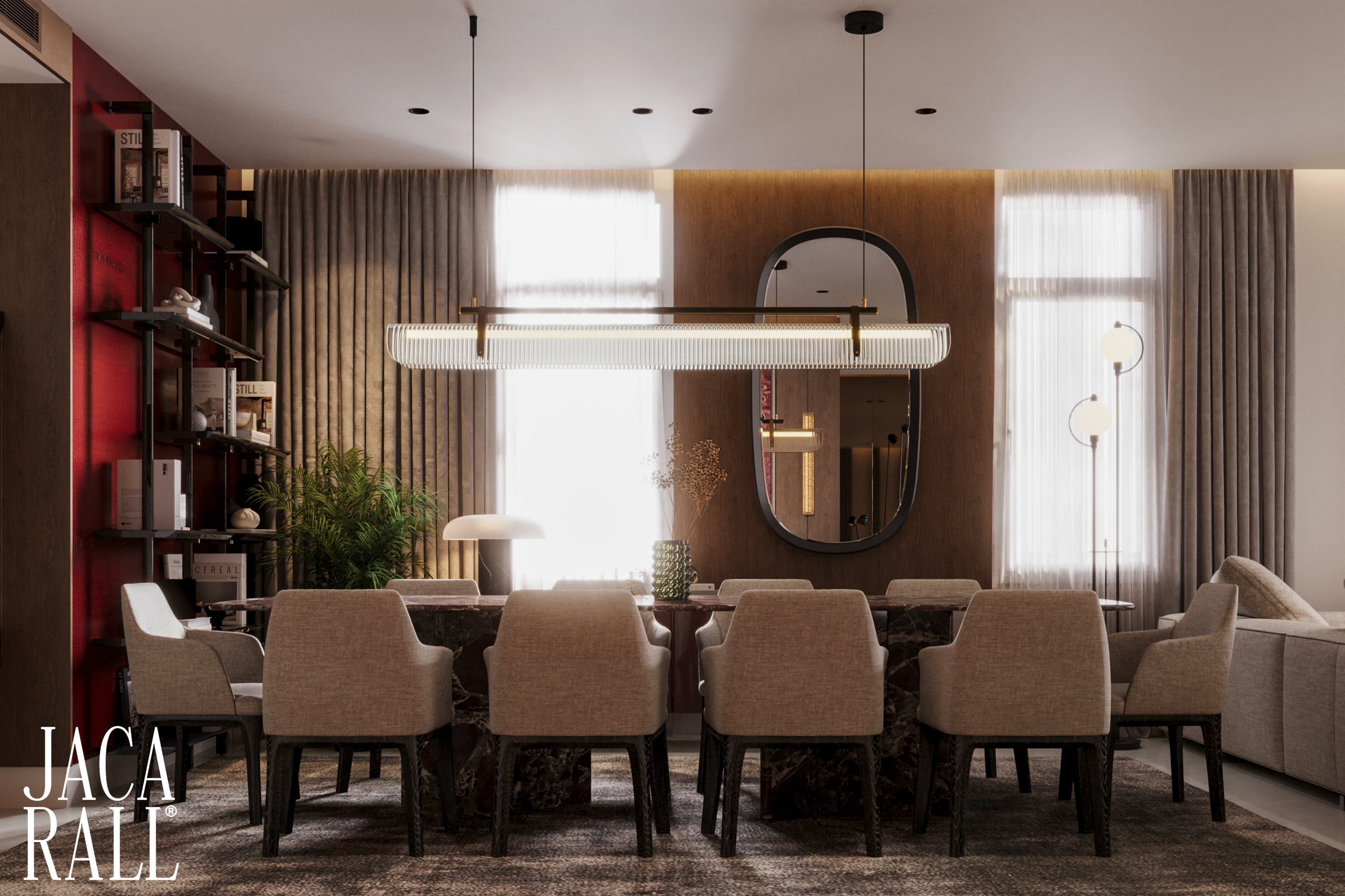 Villa Interior（别墅室内）丨埃及开罗丨JACARALL-10