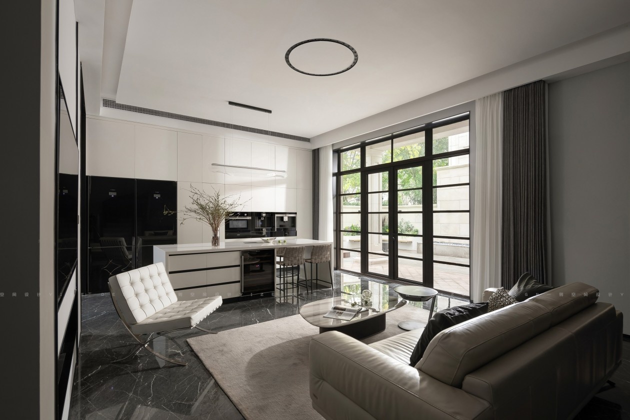 悬浮楼梯下的现代极简别墅设计丨中国杭州丨赵艺哲设计团队-22