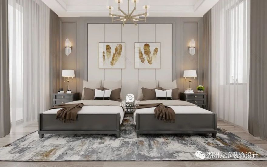 太湖阳光假日法式宫廷风别墅设计-55