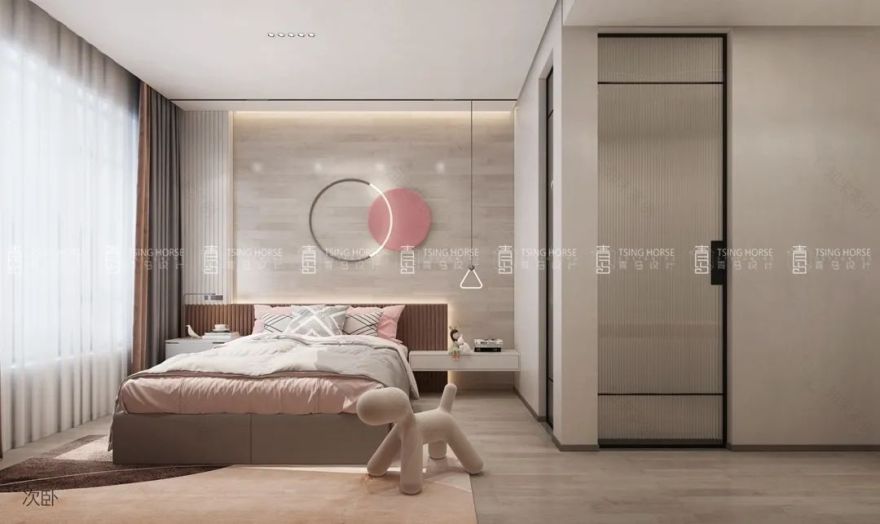 碧桂园·香湖湾壹号顶复现代风设计丨青马别墅设计-65