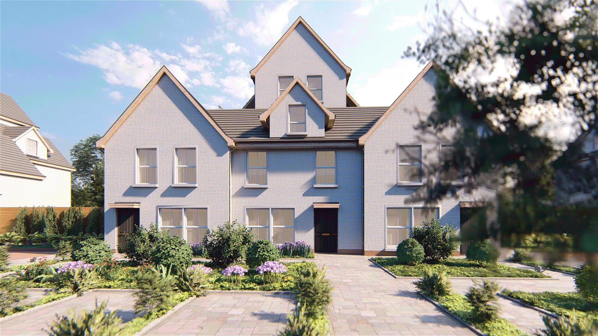 白色砖块组合或白色砖砌体-8