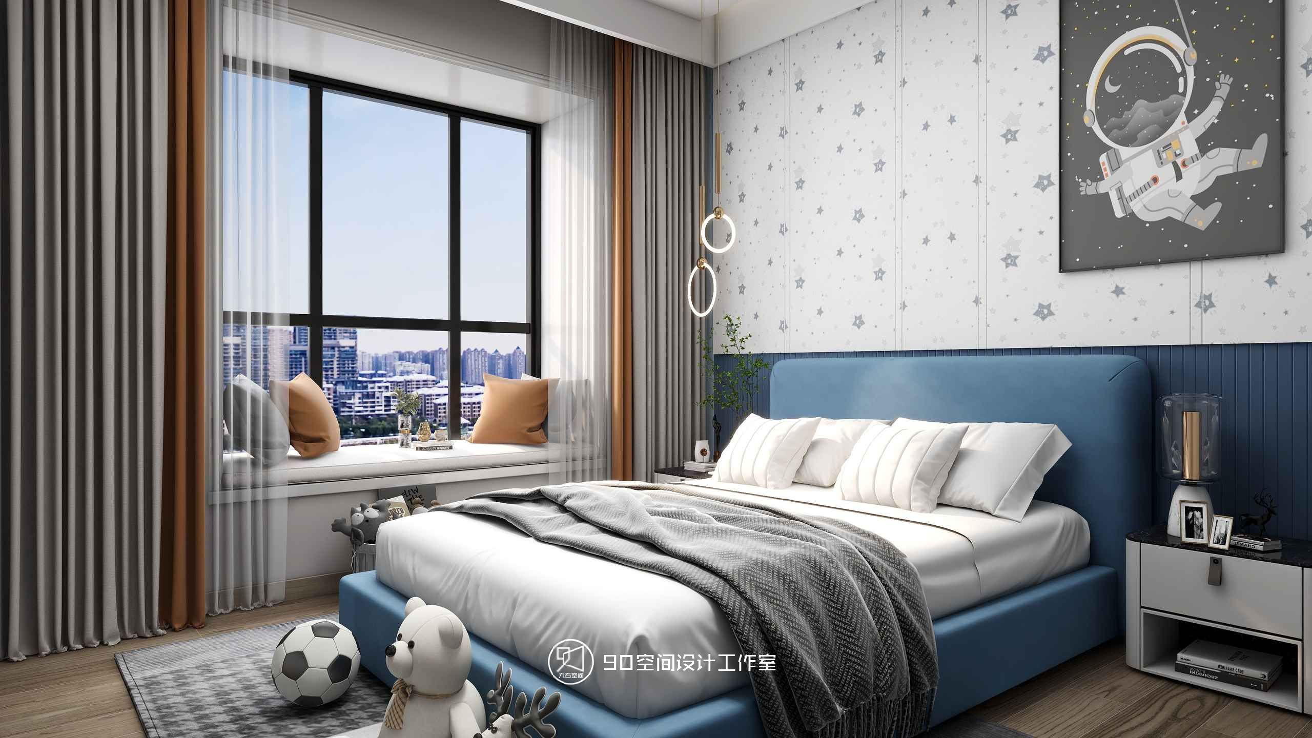 绿意浓情 · 轻奢风格 125 平方 3 室 2 厅 2 卫设计-64