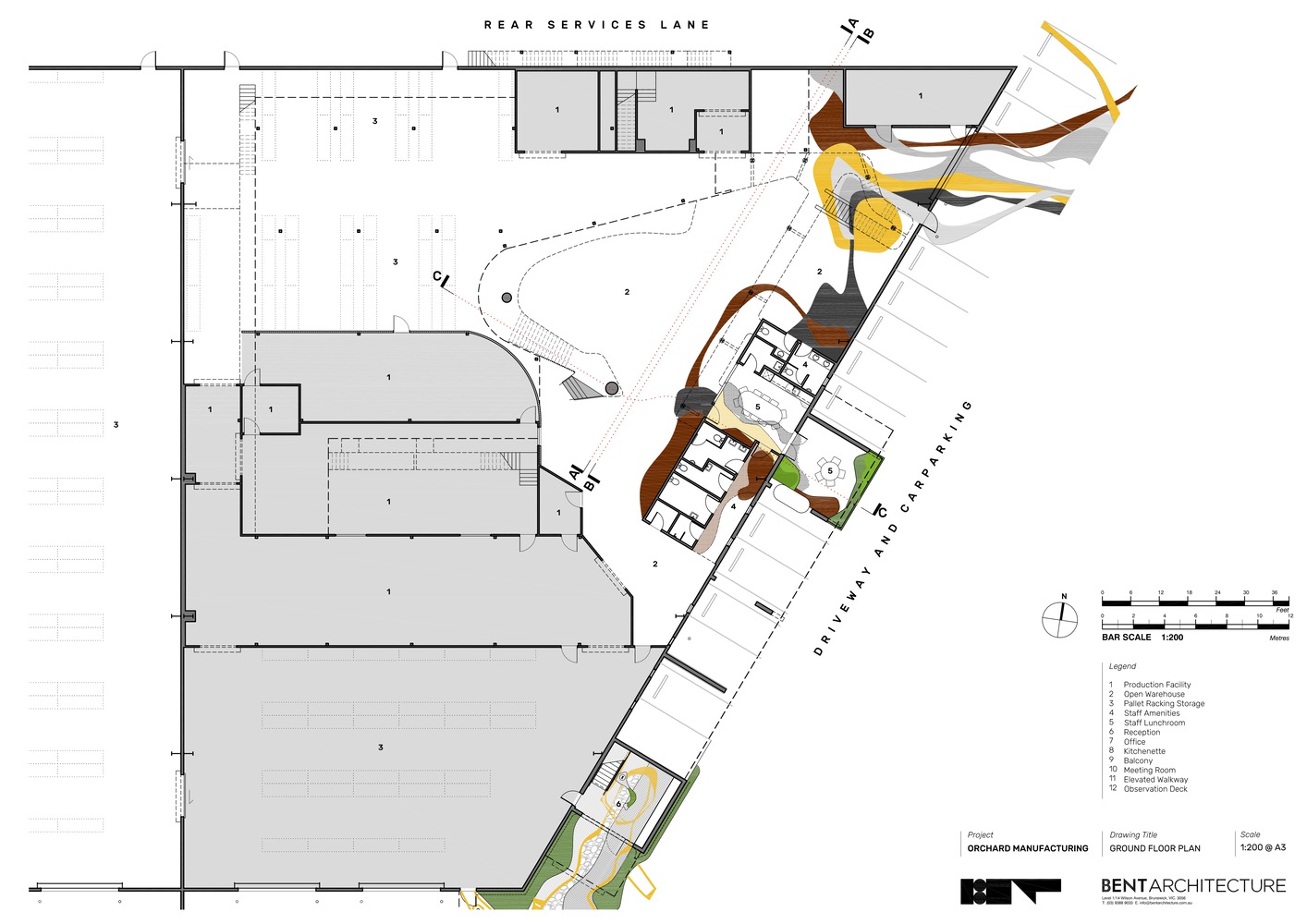果园制造有限公司办公室丨澳大利亚丨Bent Architecture-45