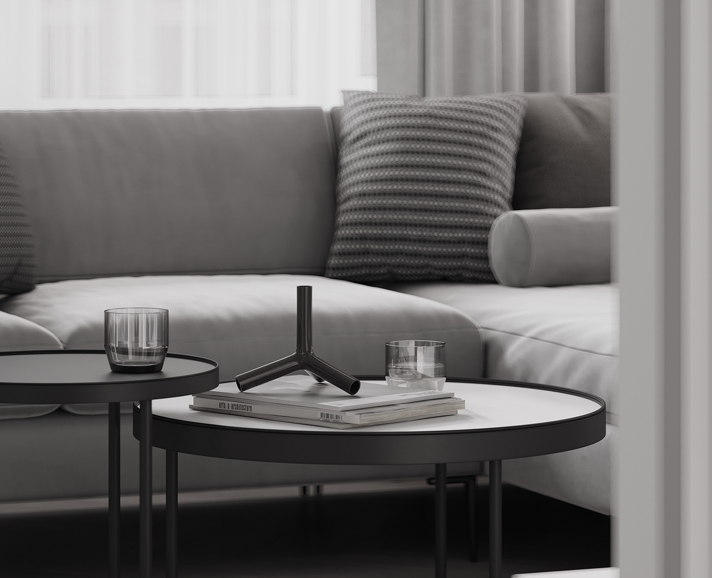 浅色系公寓设计 美的好高级！-7