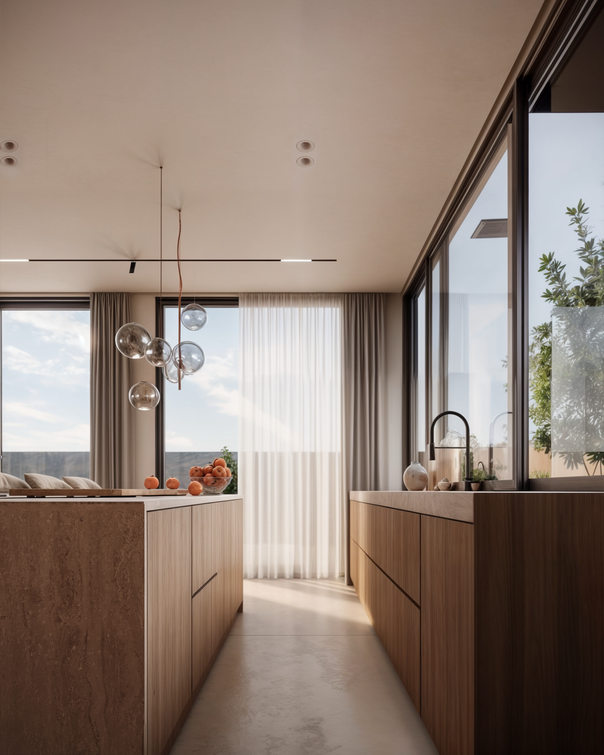 现代温馨客厅-17