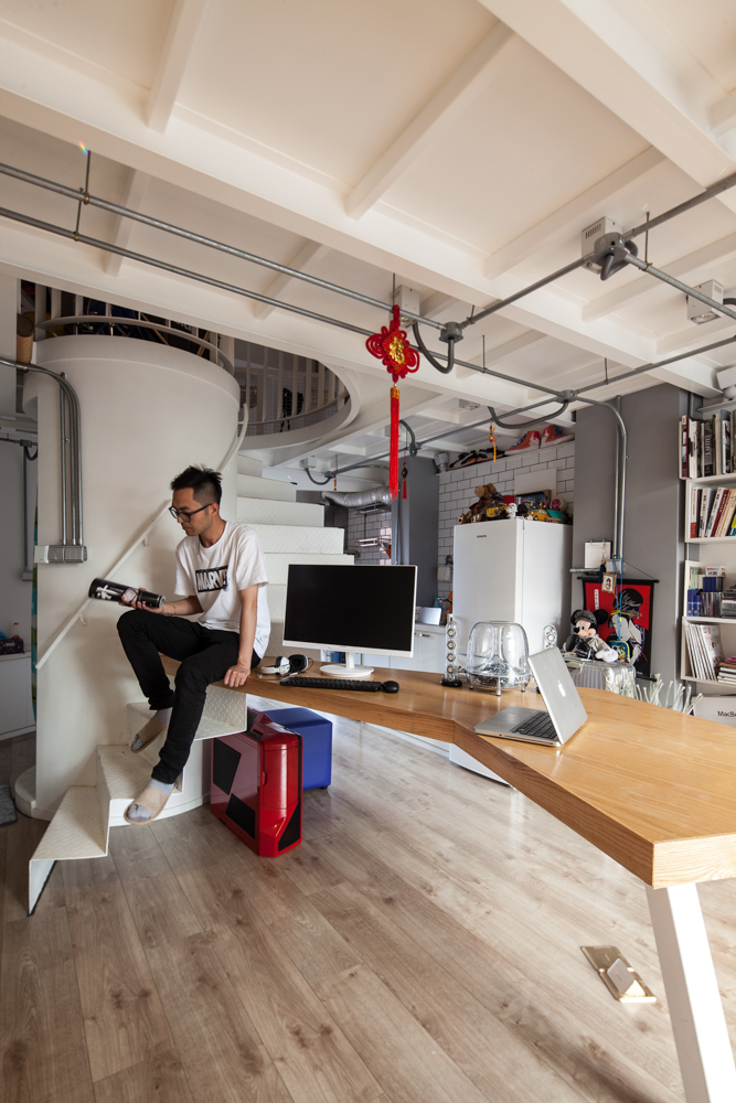 无拘无束的单身男性Loft公寓 / 上海缤视智造-25