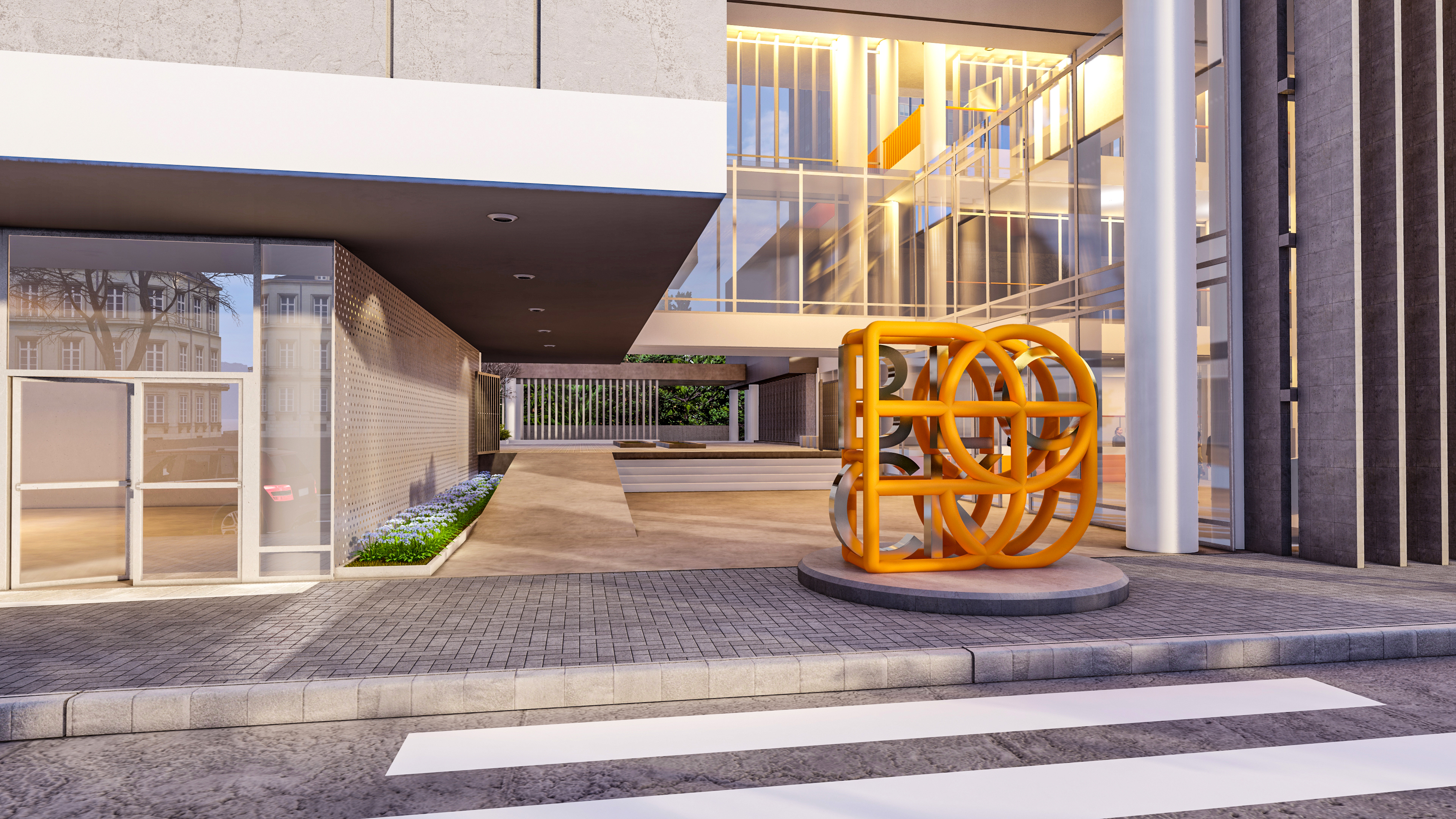 商业街区  导视视觉,外摆美陈设计丨导向系统设计-8