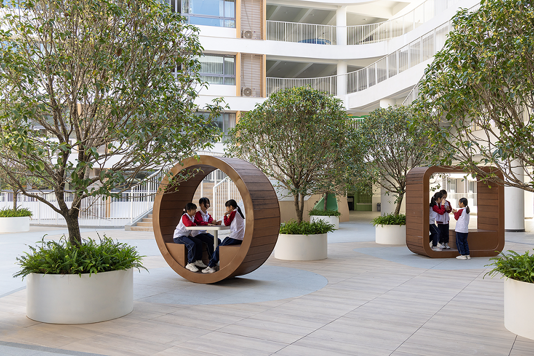 华中师范大学东莞东城学校景观设计丨中国东莞丨里表都会(北京)规划设计咨询有限公司-82