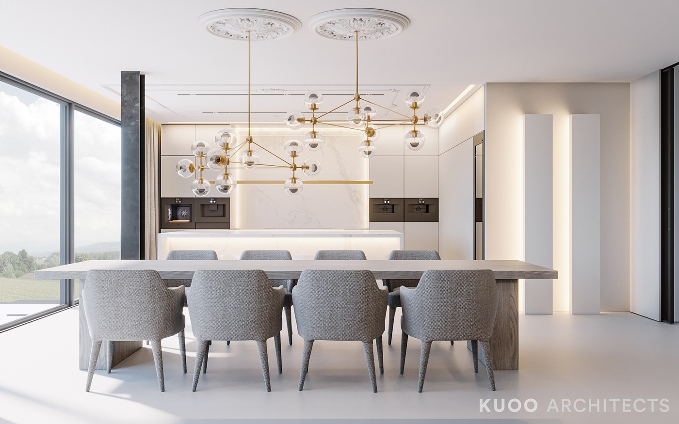 优雅格调·伦敦住宅  KUOO ARCHITECTS-10