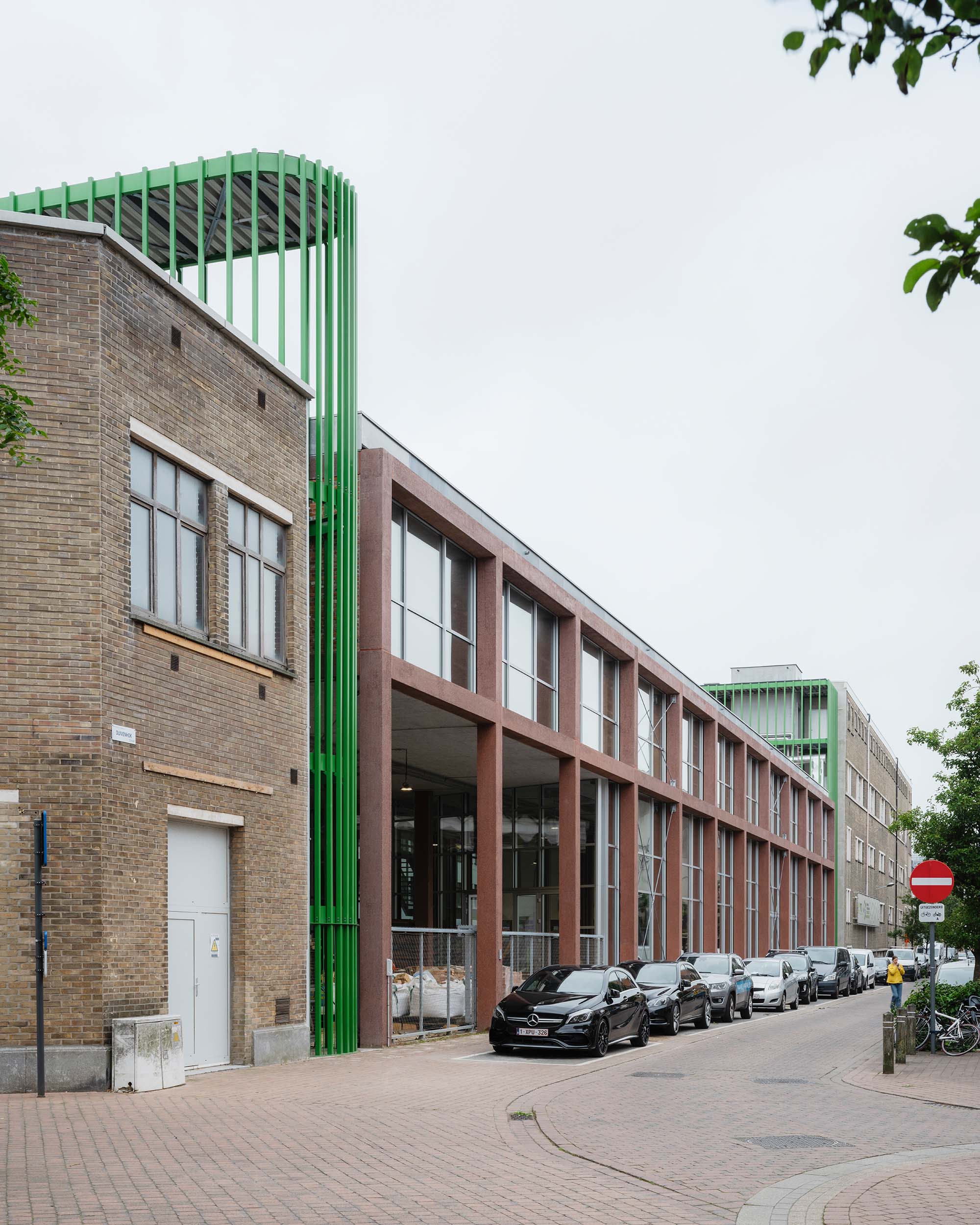 Atelier PPW（奥斯坦德一所中学的车间）,根特某小学托儿所扩建丨比利时丨NWLND Rogiers Vandeputte-18