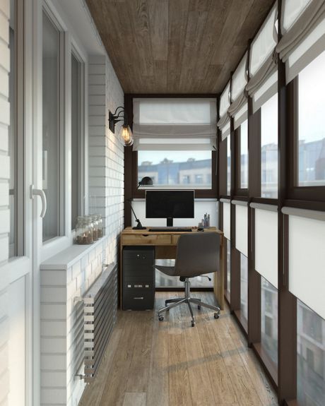 Квартиры студии в современном стиле, 5 проектов - Фото интерьеров-98