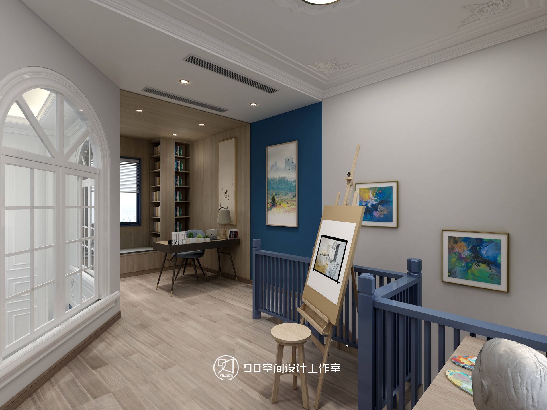 《光影流年》· 80 平方复古 LOFT 设计-28