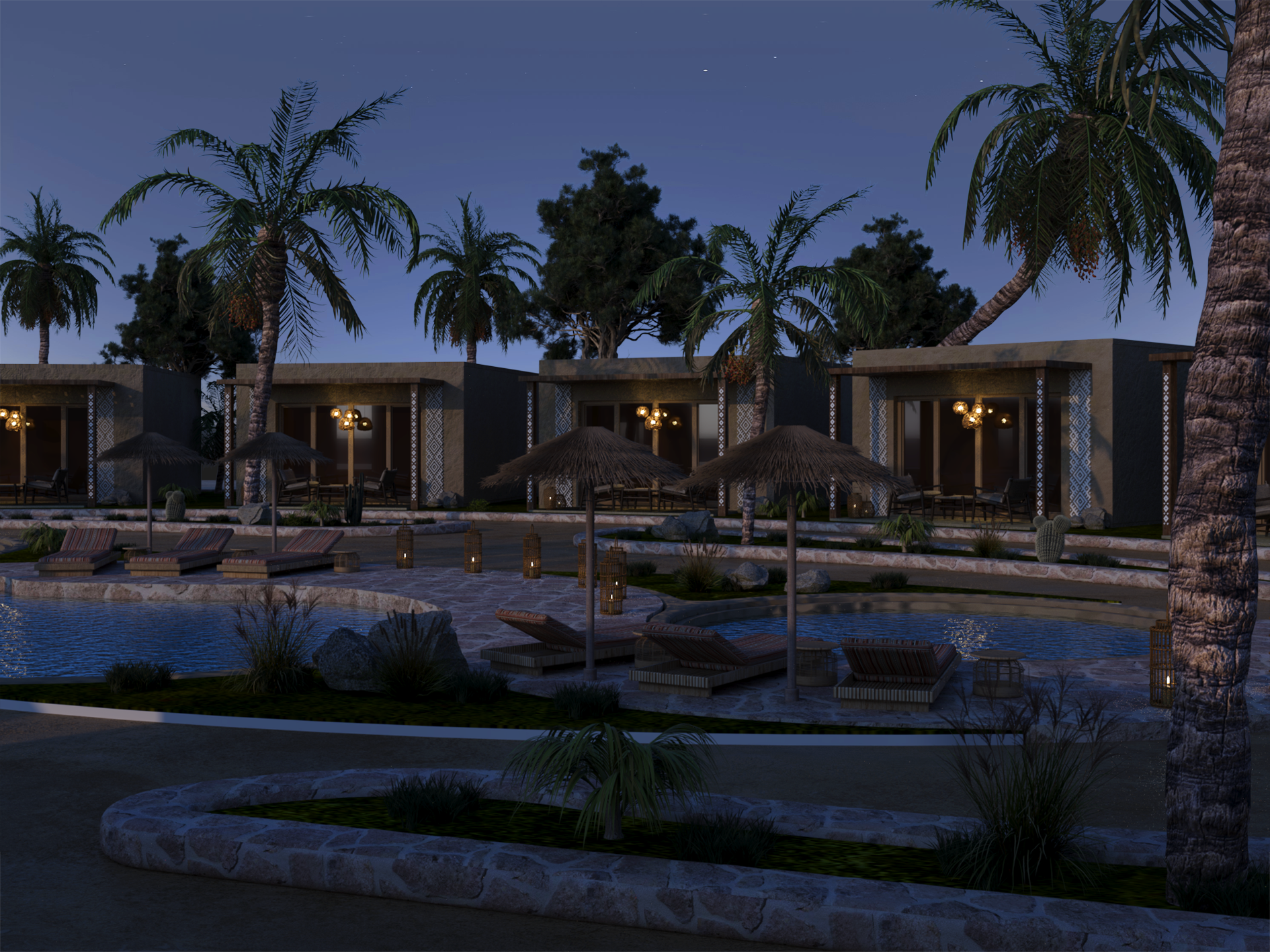 度假民宿丨埃及丨赫尔万大学美术学院-33