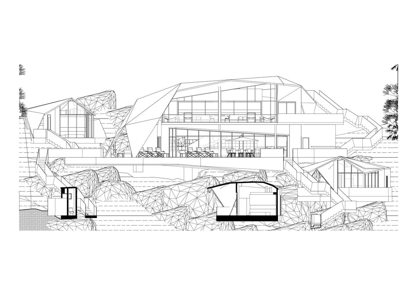 Suan Kachamudee · 岩石与白色的对比-55