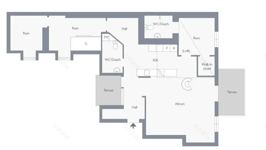 88 平米老屋翻新,展现简约艺术魅力-21