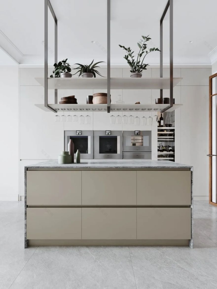 中性灰色英伦风,双胞胎家庭住宅设计-74