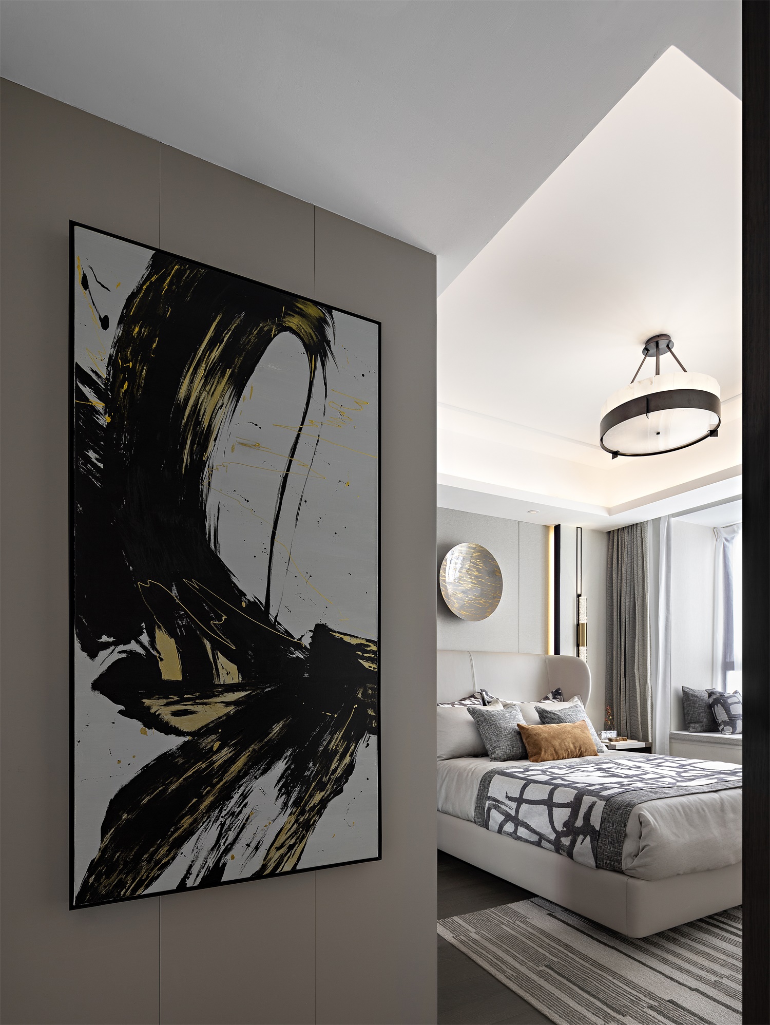 INNEST意巢设计：阳光城·檀境，典雅高贵的现代新中式-9