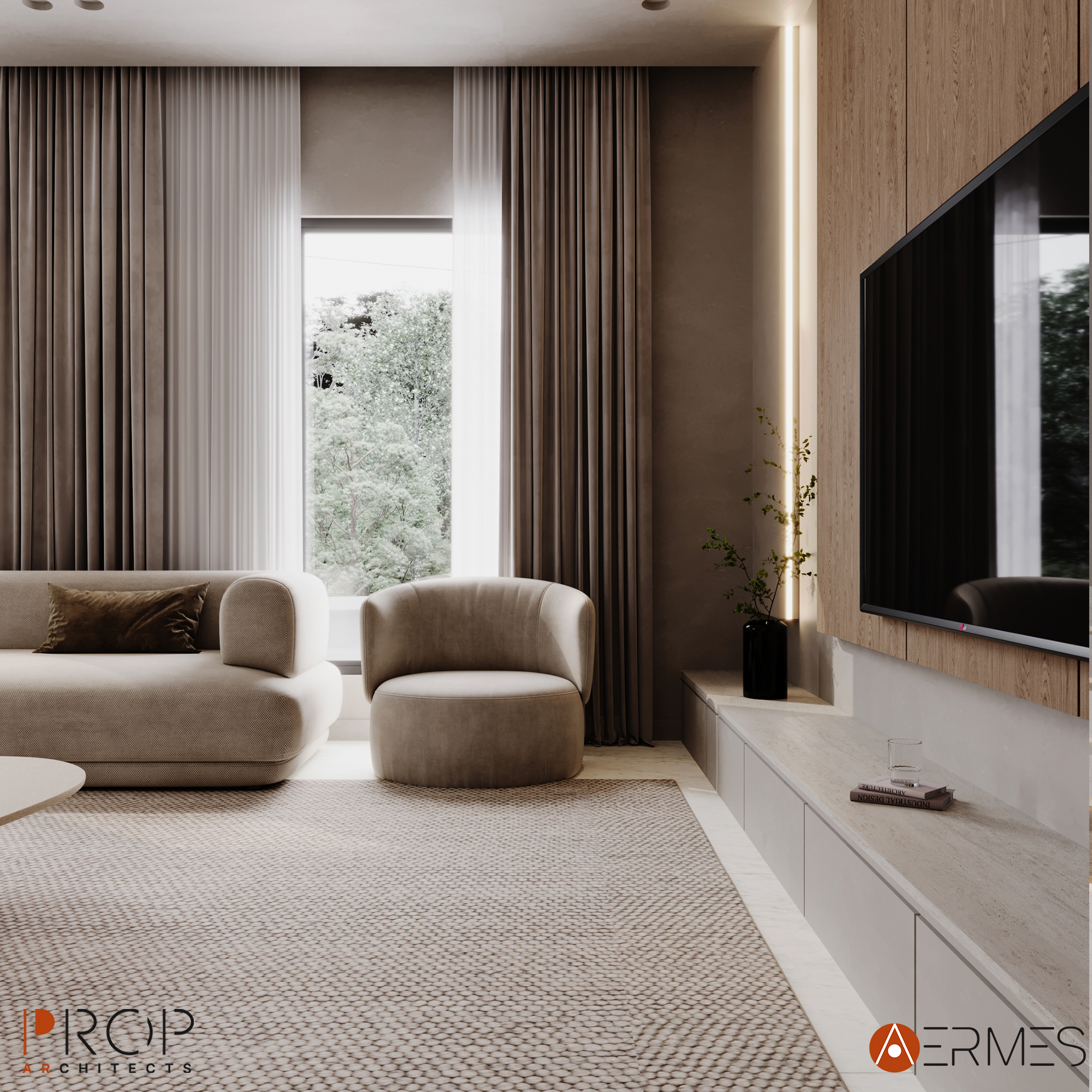 INTERIOR VILLA DESIGN（别墅室内设计）丨沙特阿拉伯吉赞丨PROP & AERMES ARCHITECTS-10