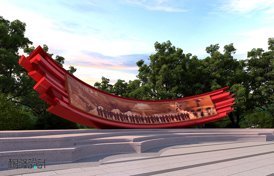 部队-军史文化长廊设计-2