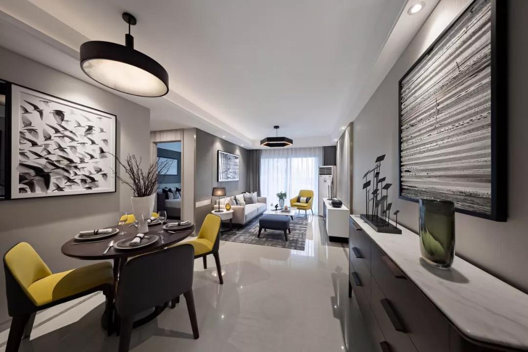 92㎡美林湖·湖滨首府A 4户型  深圳华墨国际设计-2