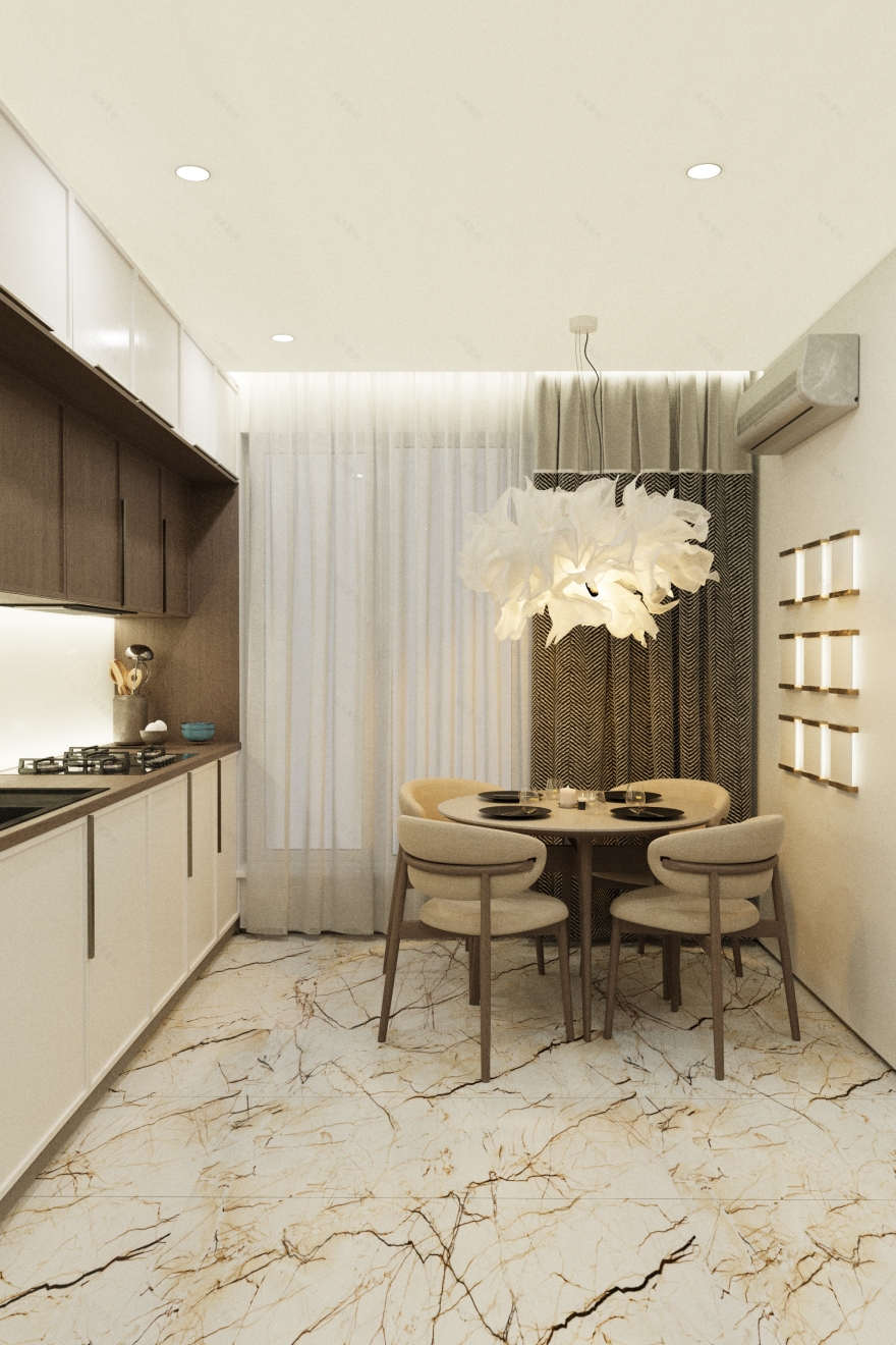 白色工作室公寓丨乌克兰基辅丨Аліна Кисіль-22