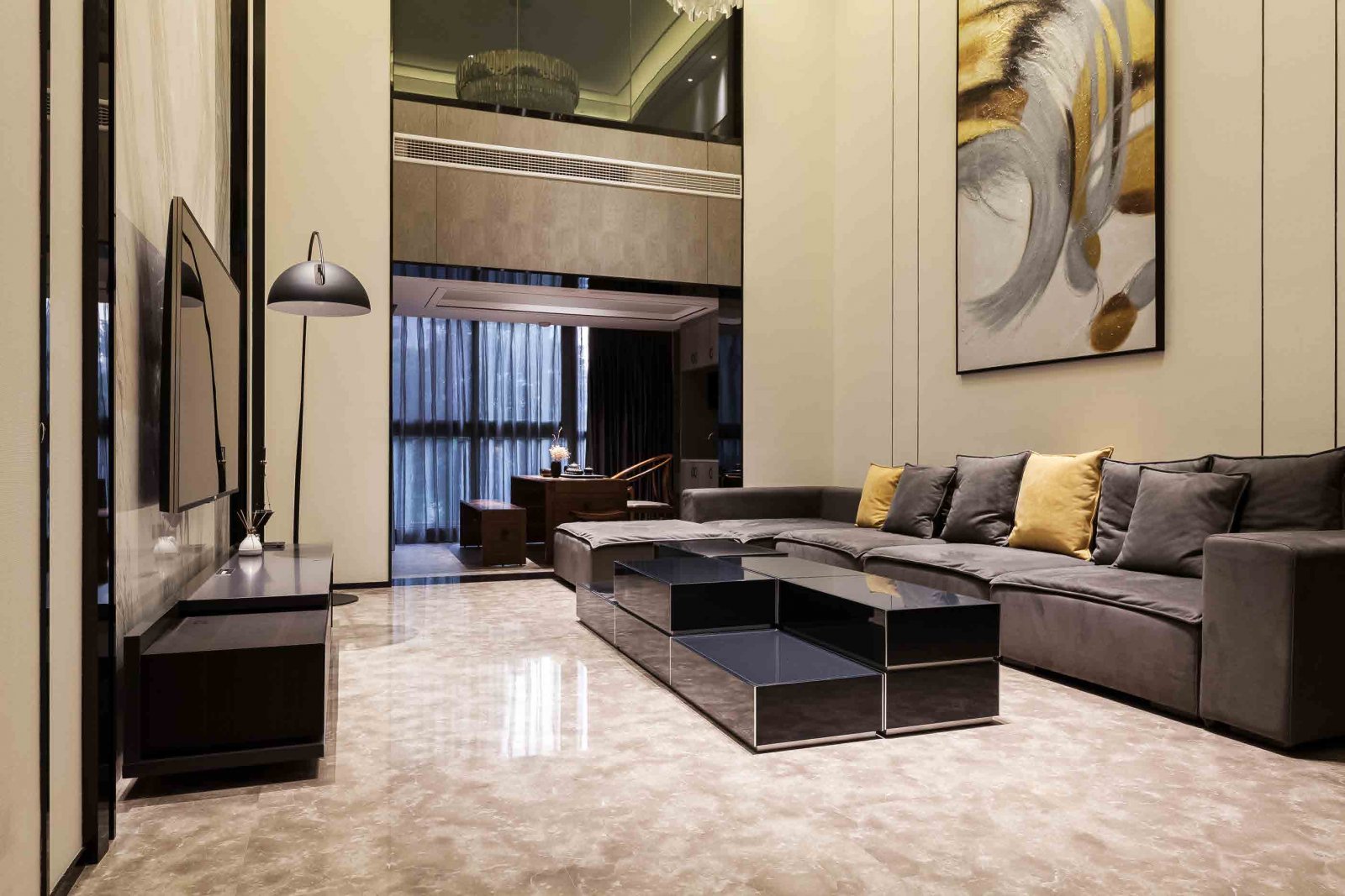 "东篱佳境" | 自然色木材打造宁静安逸居家空间-2